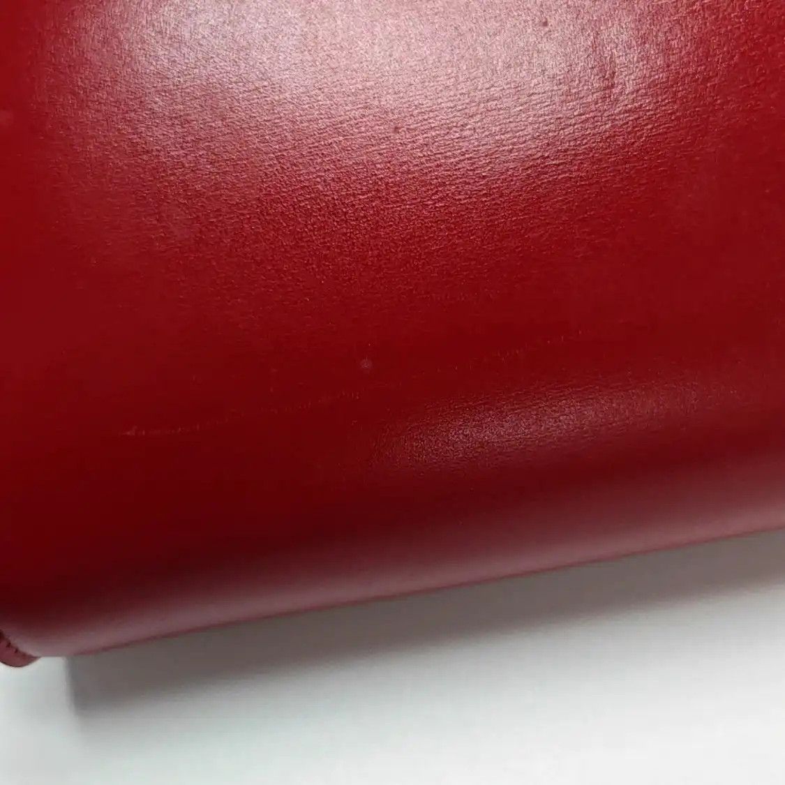 Celine CELINE CLASSIC BOX Medium red cowhide leather tofu bag shoulder bag crossbody si Size ONE SIZE - 13 Thumbnail