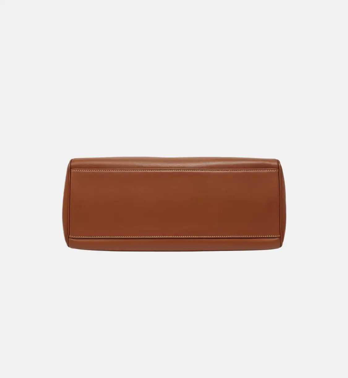 Celine CELINE 16 Medium brown cowhide leather shoulder bag handbag gold hardware Size ONE SIZE - 6 Thumbnail