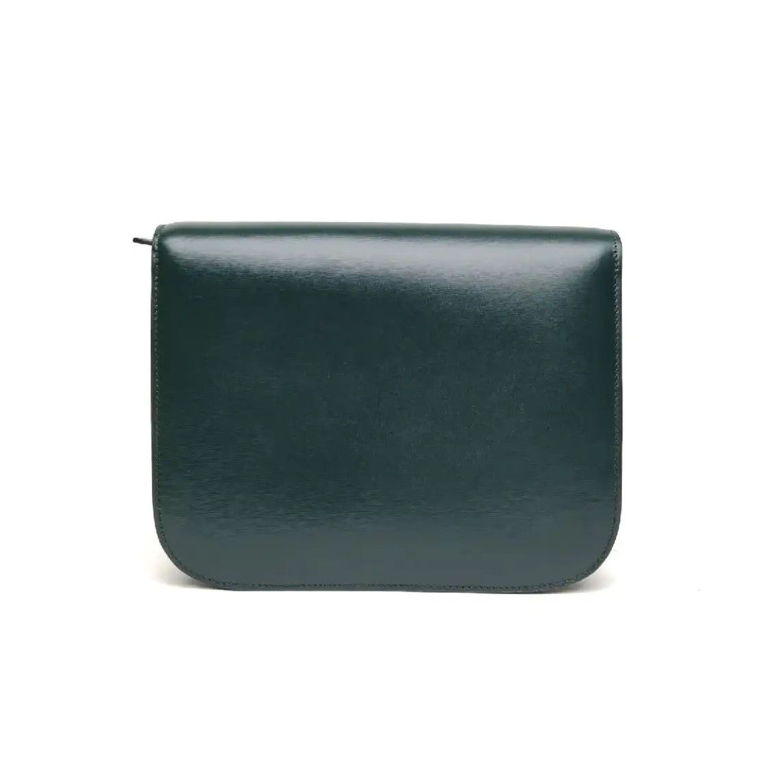 Celine CELINE CLASSIC BOX Medium green cowhide leather tofu bag shoulder bag gold hardw Size ONE SIZE - 5 Thumbnail