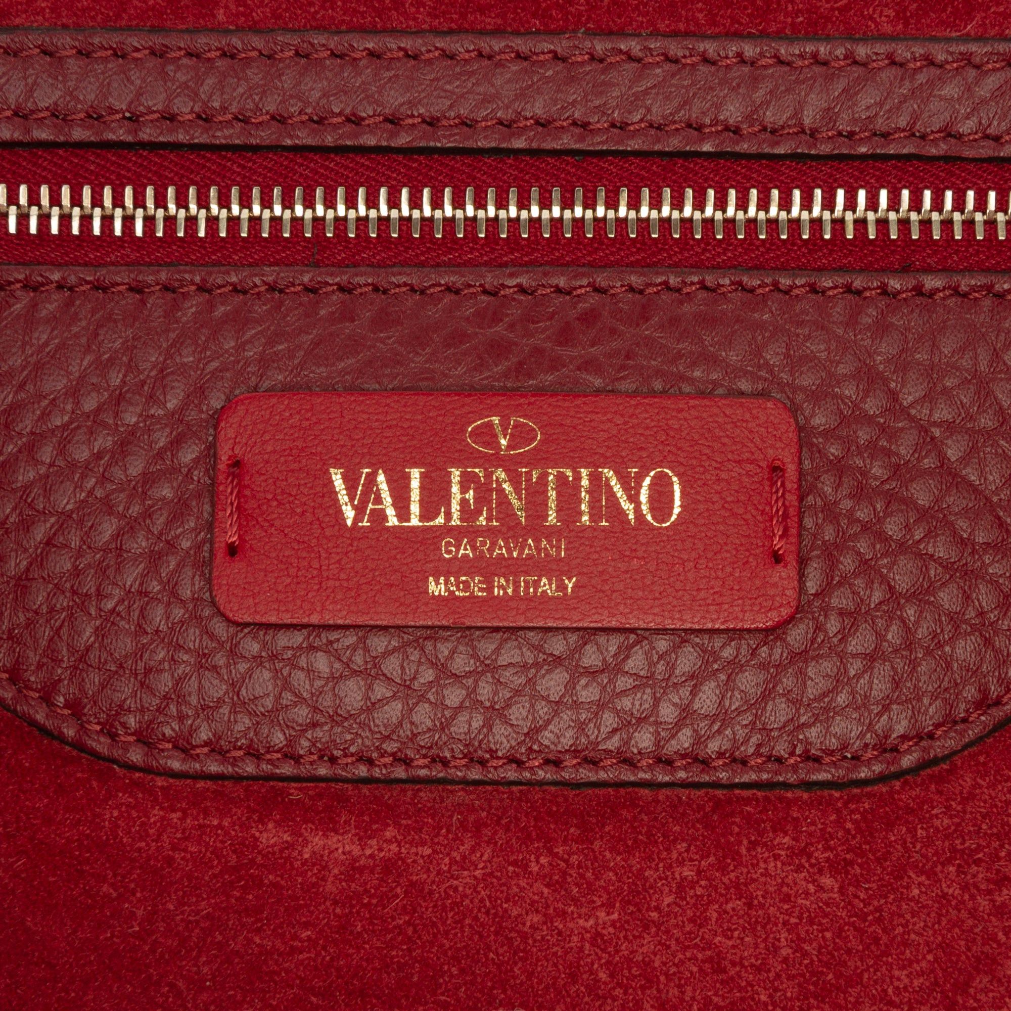 Valentino Grained Calfskin Rockstud Shopper Tote Size ONE SIZE - 5 Thumbnail