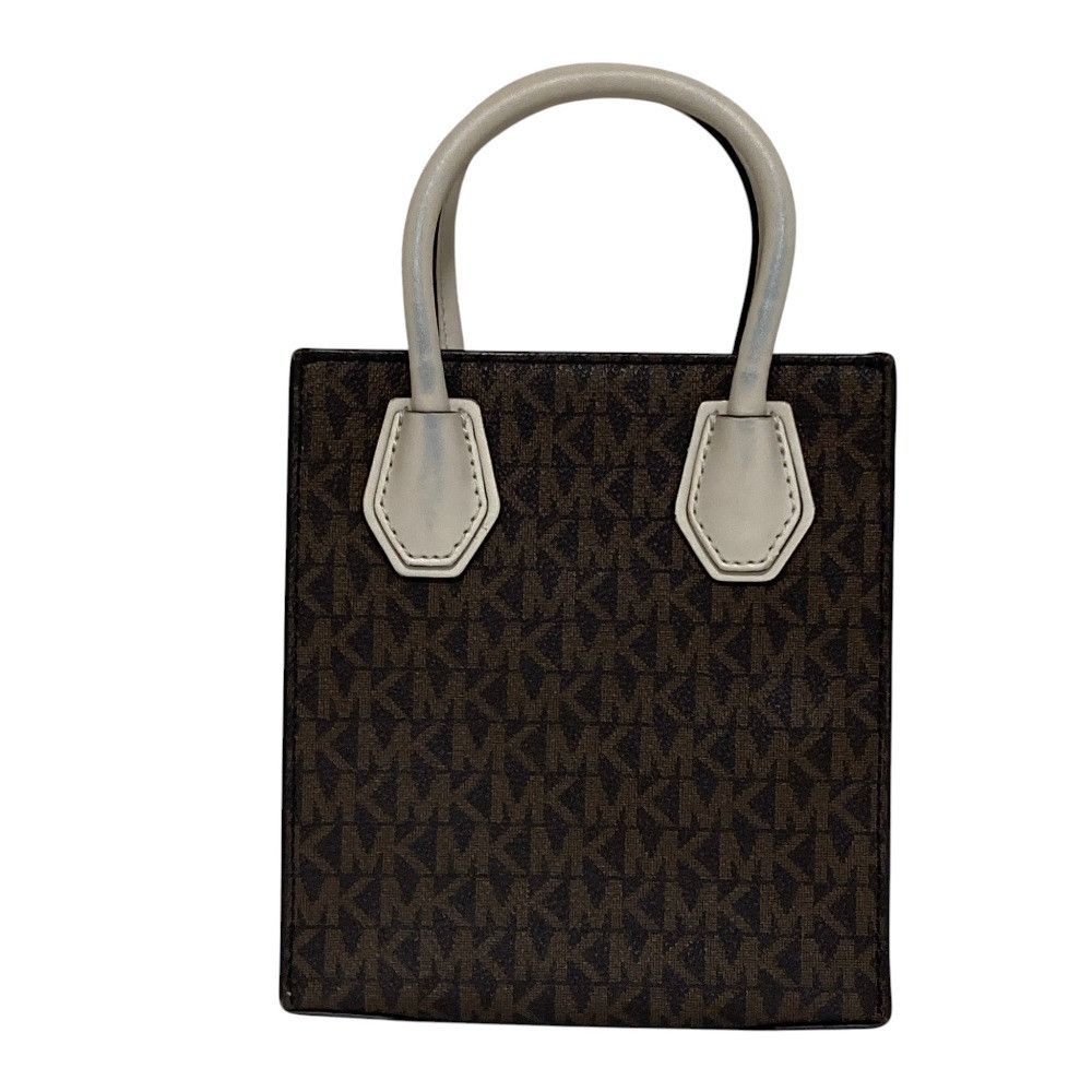 Michael Kors Michael Kors Michael Kors Mercer Extra Small North South Shopper Crossbody Bag Leather Crossbody Bag 35T1GM9C0I DUTY FREE for USA Size ONE SIZE - 4 Thumbnail