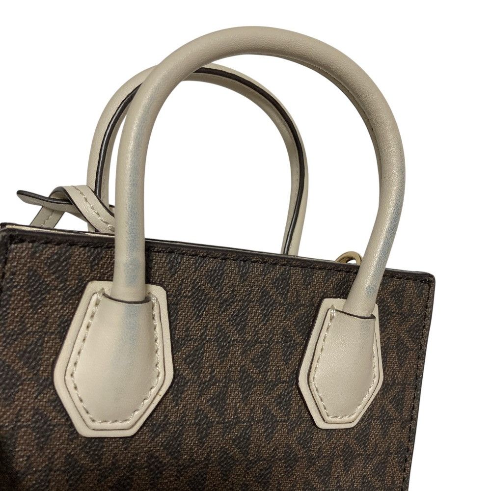 Michael Kors Michael Kors Michael Kors Mercer Extra Small North South Shopper Crossbody Bag Leather Crossbody Bag 35T1GM9C0I DUTY FREE for USA Size ONE SIZE - 14 Thumbnail