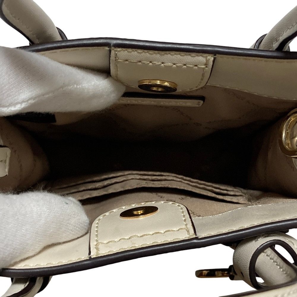 Michael Kors Michael Kors Michael Kors Mercer Extra Small North South Shopper Crossbody Bag Leather Crossbody Bag 35T1GM9C0I DUTY FREE for USA Size ONE SIZE - 7 Thumbnail