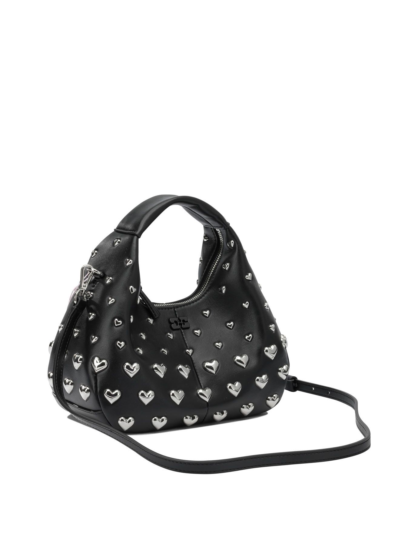 Ganni Ganni Mini Hobo Heart Small Handbag tag size UNI Women - USA Duties Paid Size ONE SIZE - 2 Thumbnail