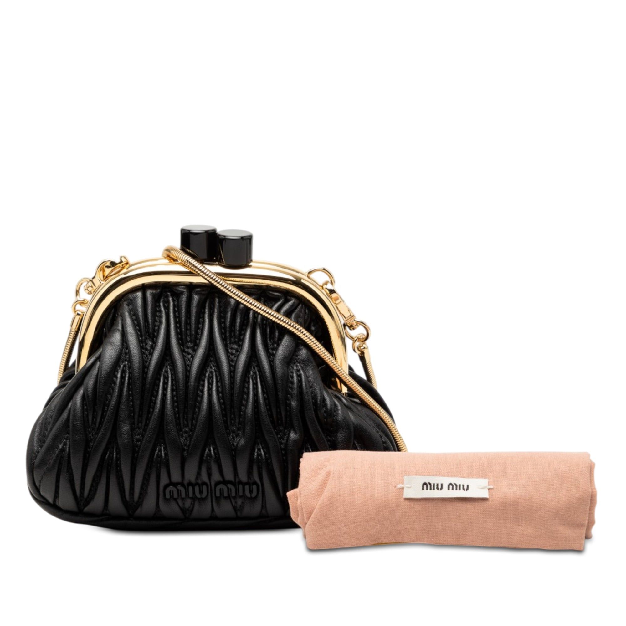 Miu Miu Matelasse Nappa Belle Crossbody Size ONE SIZE - 7 Thumbnail