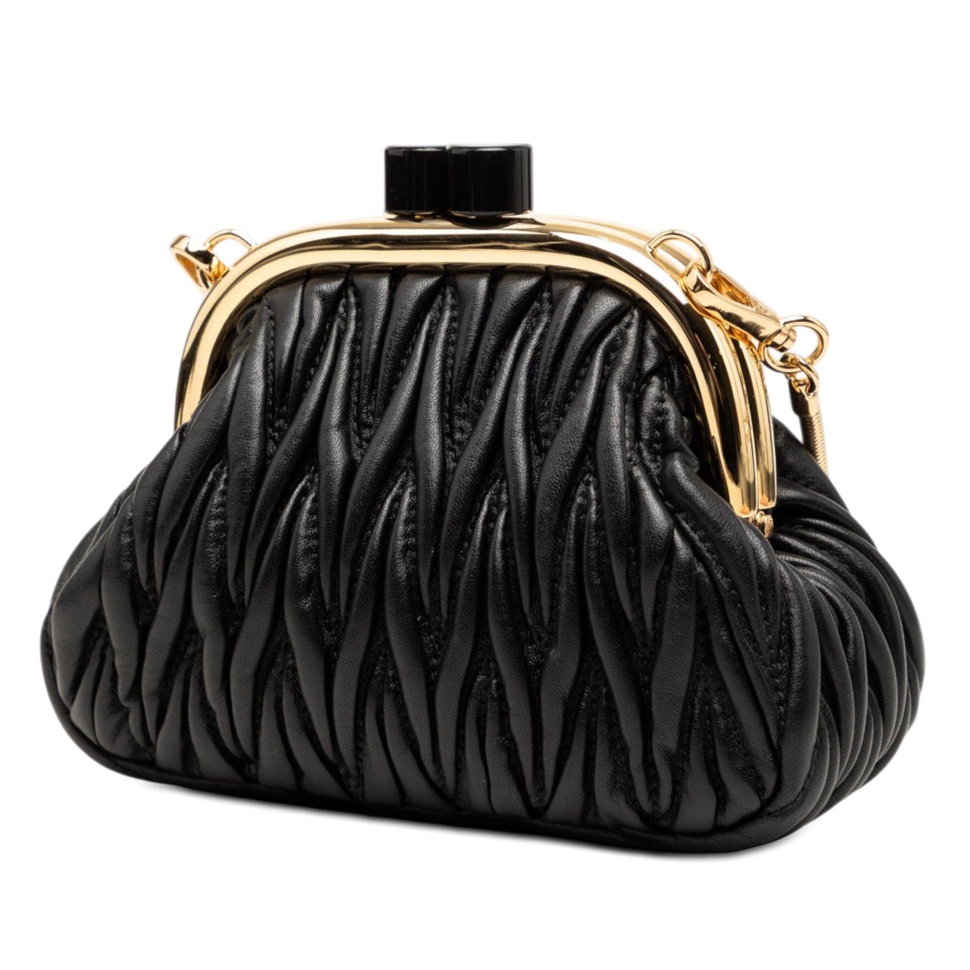 Miu Miu Matelasse Nappa Belle Crossbody Size ONE SIZE - 2 Thumbnail