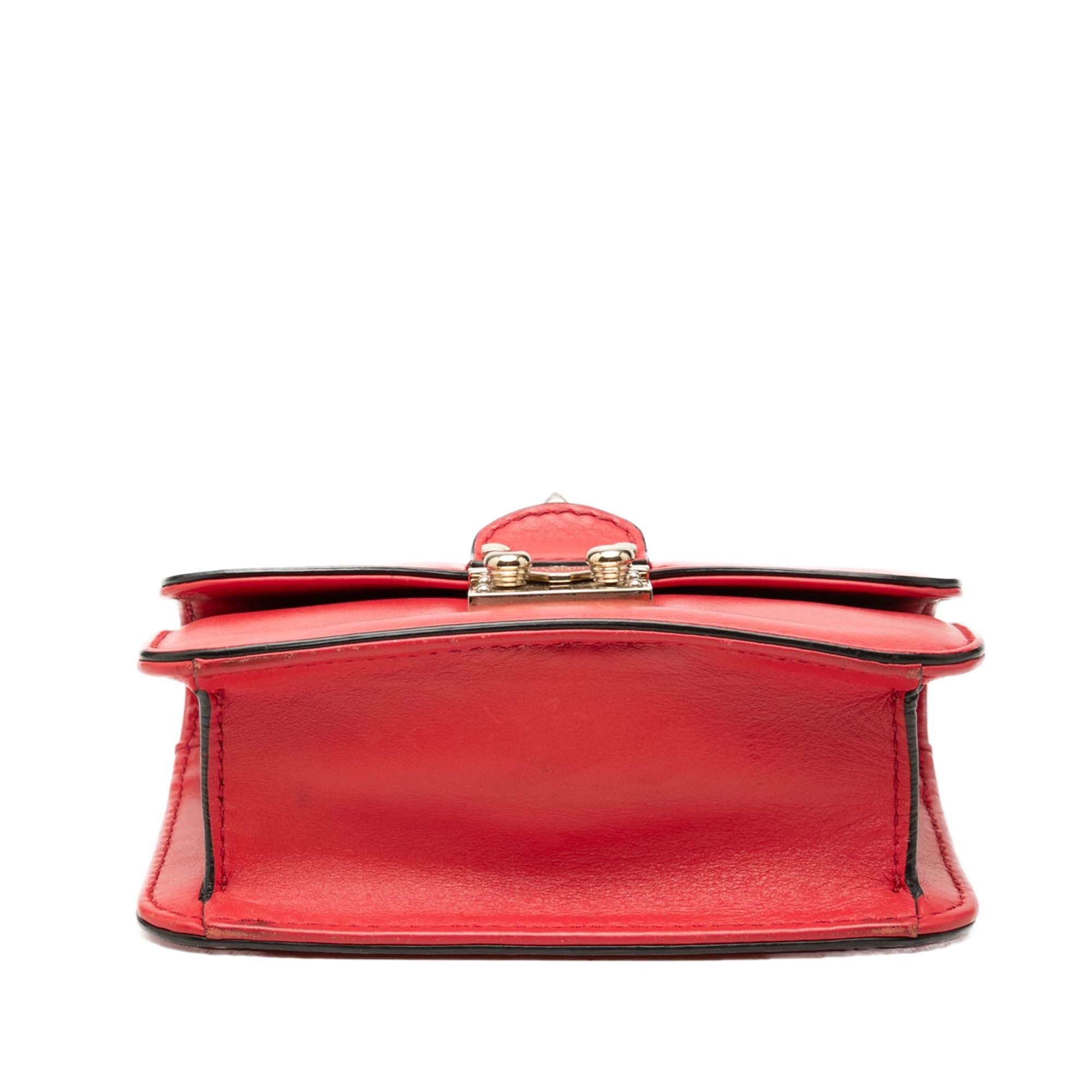 Valentino Leather Rockstud Glam Lock Crossbody Size ONE SIZE - 3 Thumbnail