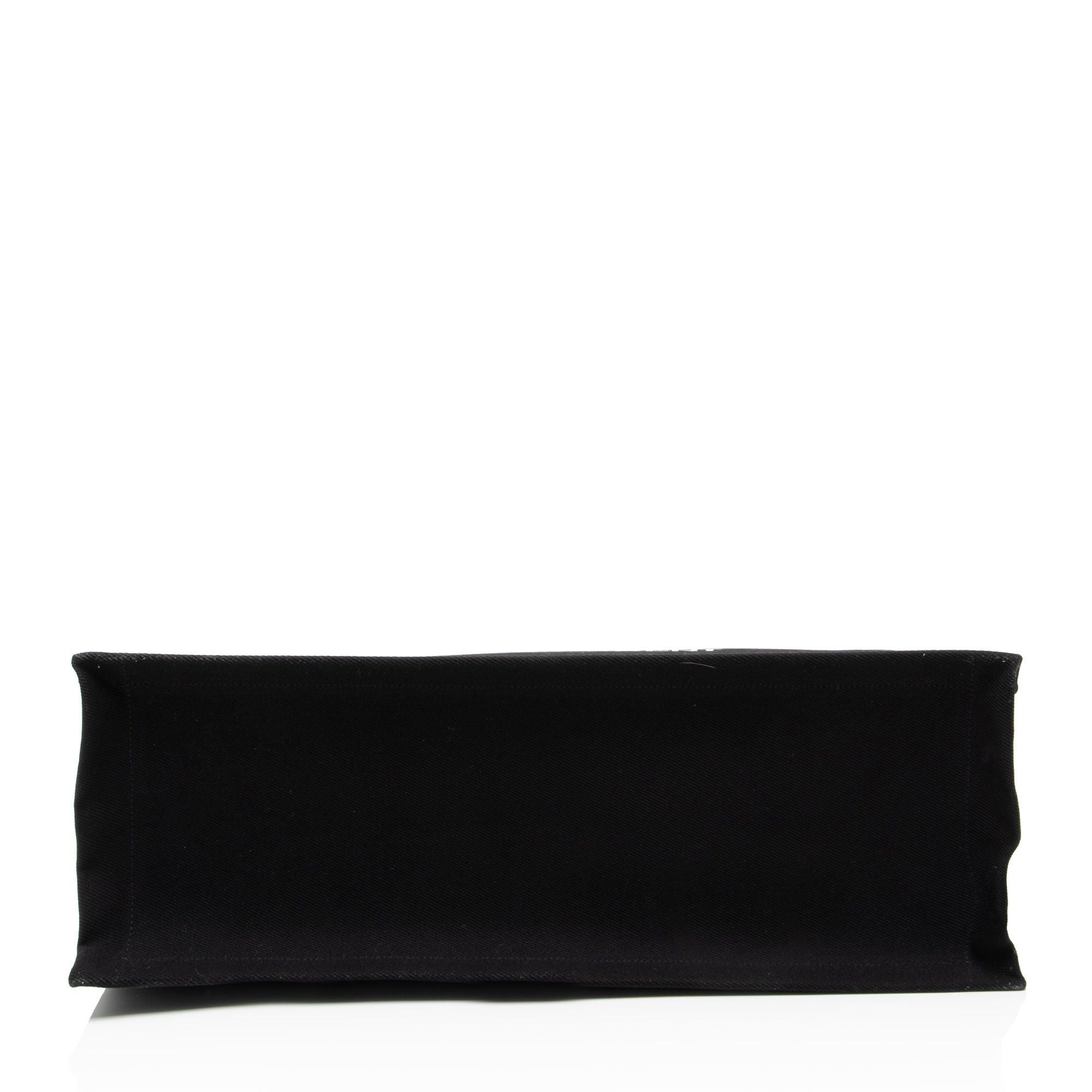 Saint Laurent Paris Saint Laurent Canvas Calfskin Rive Gauche Large Tote Size ONE SIZE - 4 Thumbnail