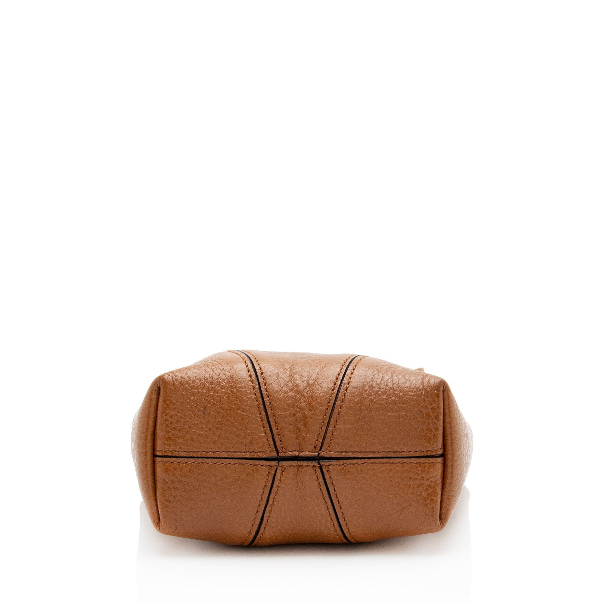 Chloe Chloe Grained Calfskin Spin Small Tote Size ONE SIZE - 4 Thumbnail