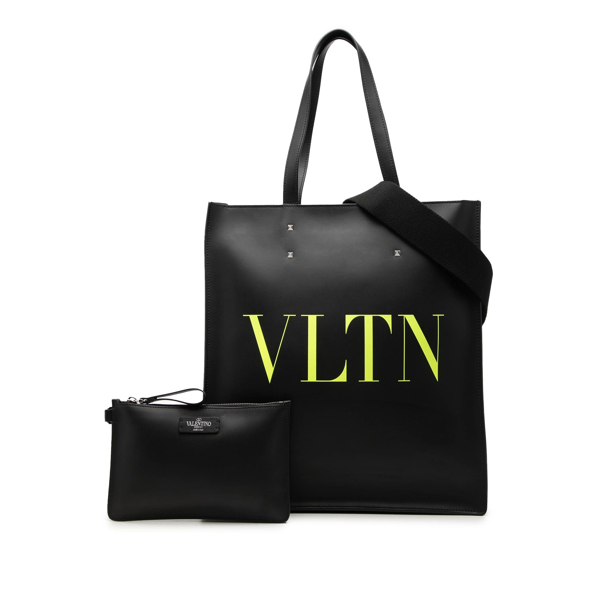 Valentino Calfskin Rockstud VLTN Tote Size ONE SIZE - 7 Thumbnail