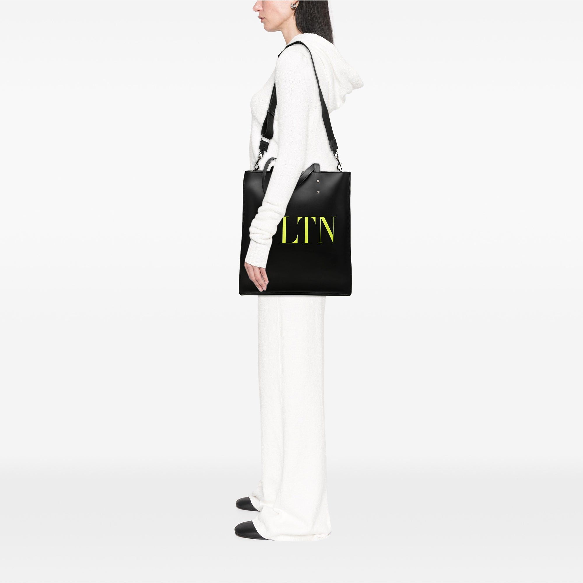 Valentino Calfskin Rockstud VLTN Tote Size ONE SIZE - 6 Thumbnail