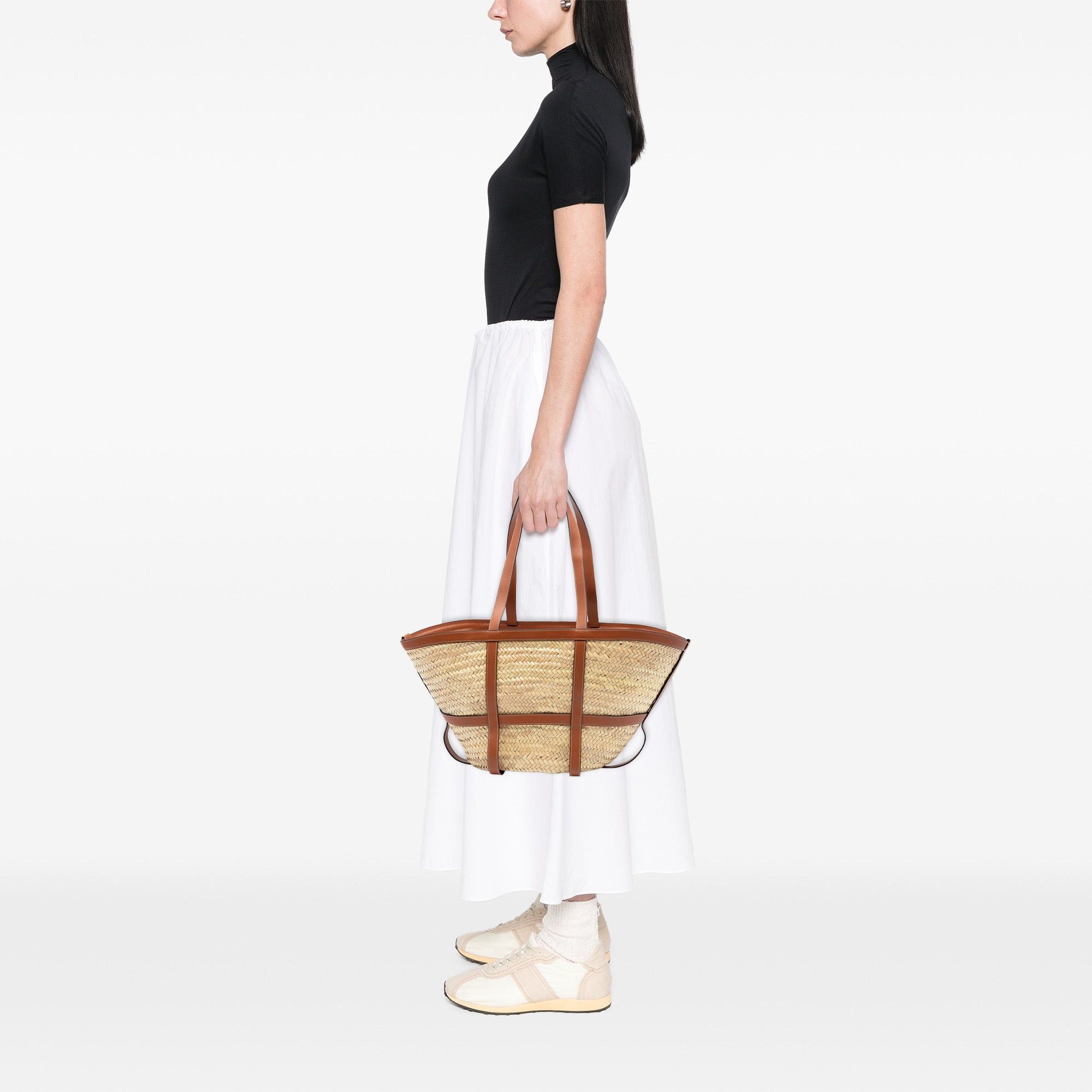 Celine Raffia Gridded Classic Panier Tote Size ONE SIZE - 7 Thumbnail