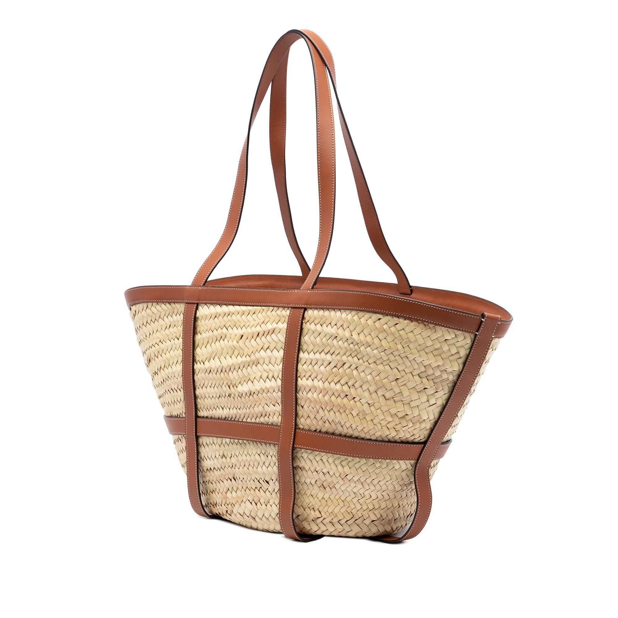 Celine Raffia Gridded Classic Panier Tote Size ONE SIZE - 2 Thumbnail