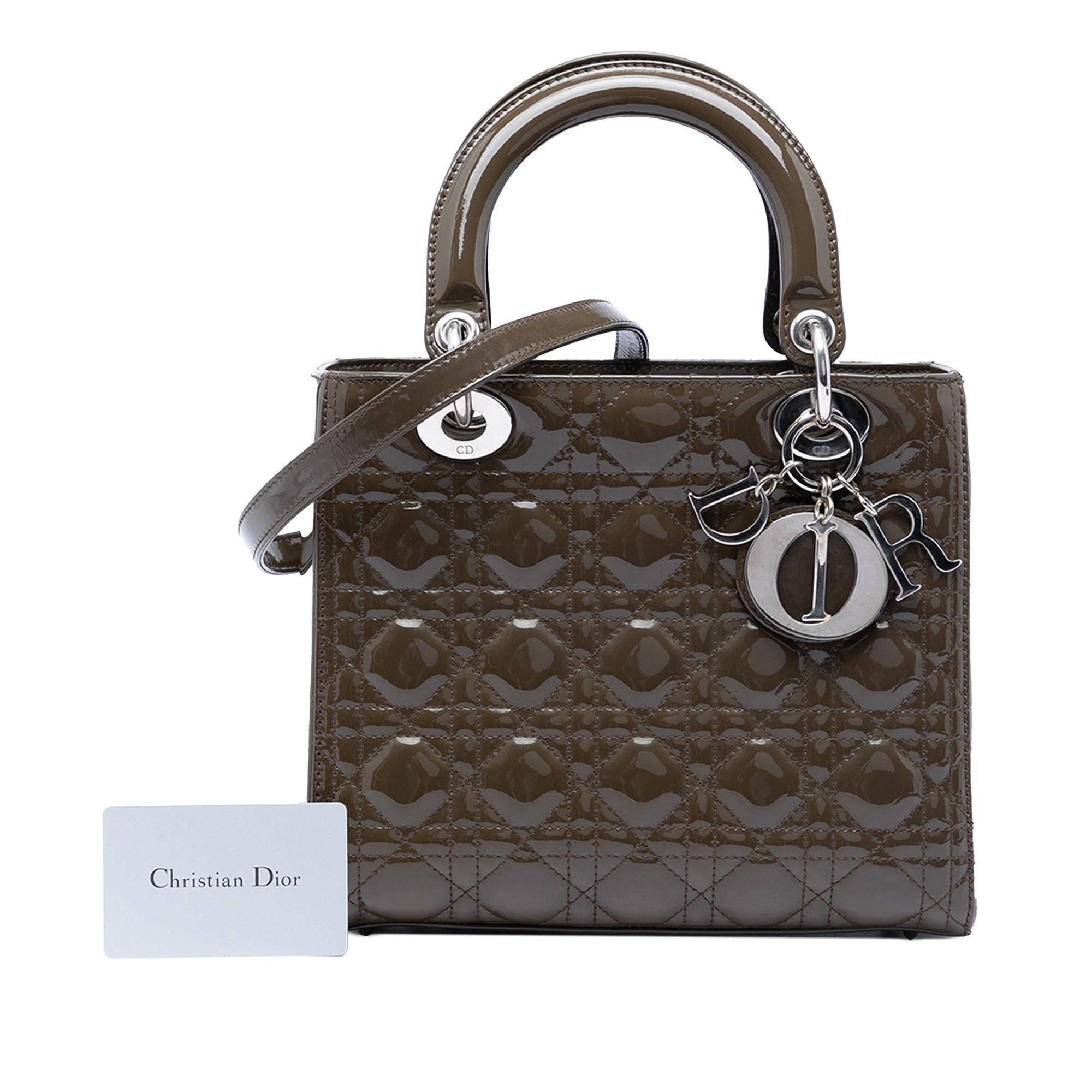 Dior Patent Cannage Lady Dior Size ONE SIZE - 6 Thumbnail