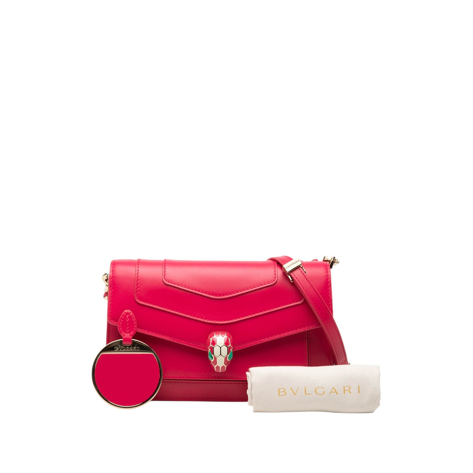 Bvlgari Calfskin Serpenti Forever East West Shoulder Bag Size ONE SIZE - 7 Thumbnail