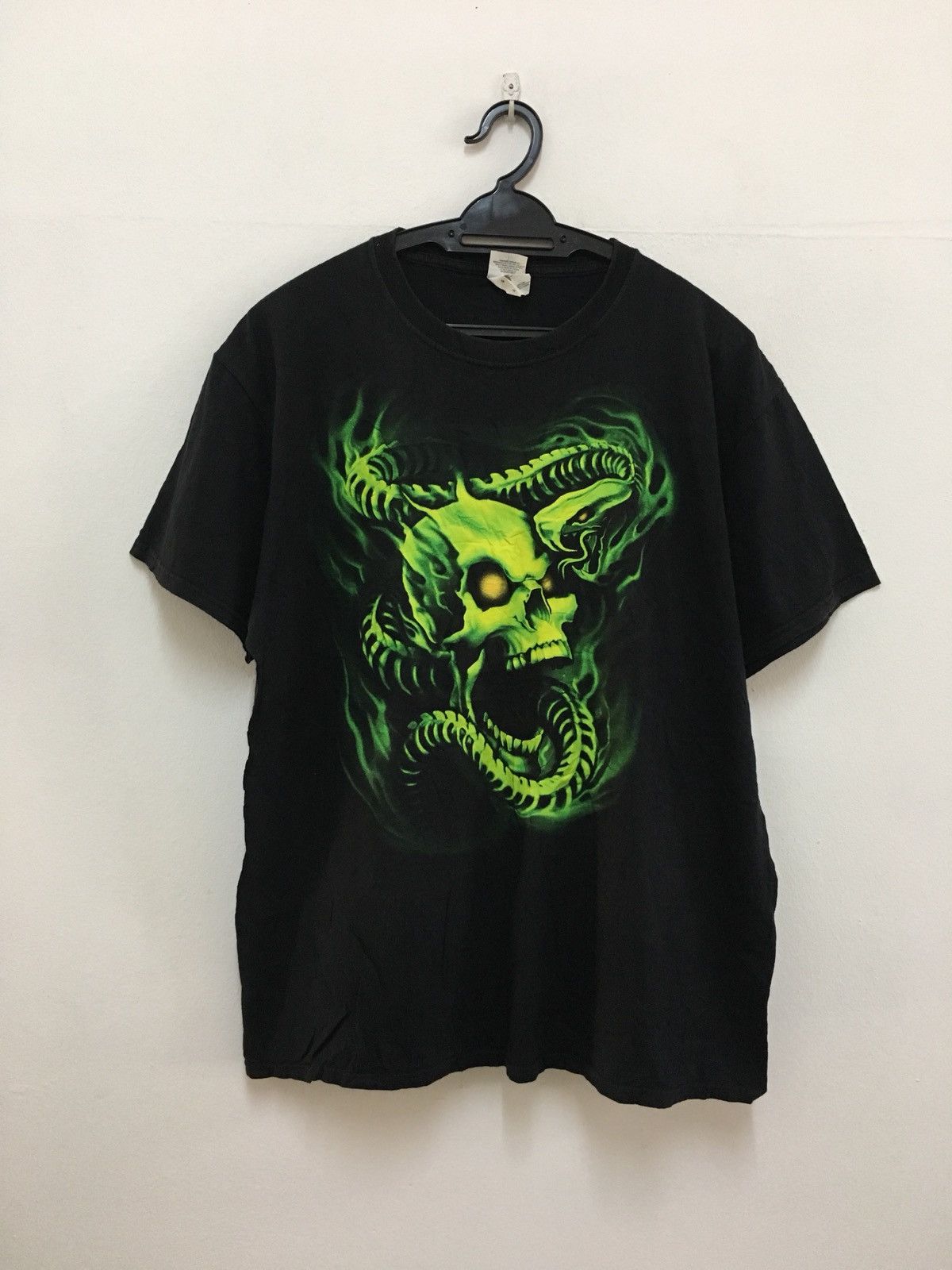 Other Skull Snake animal motive shirt short sleeve Size US L / EU 52-54 / 3 - 1 Thumbnail
