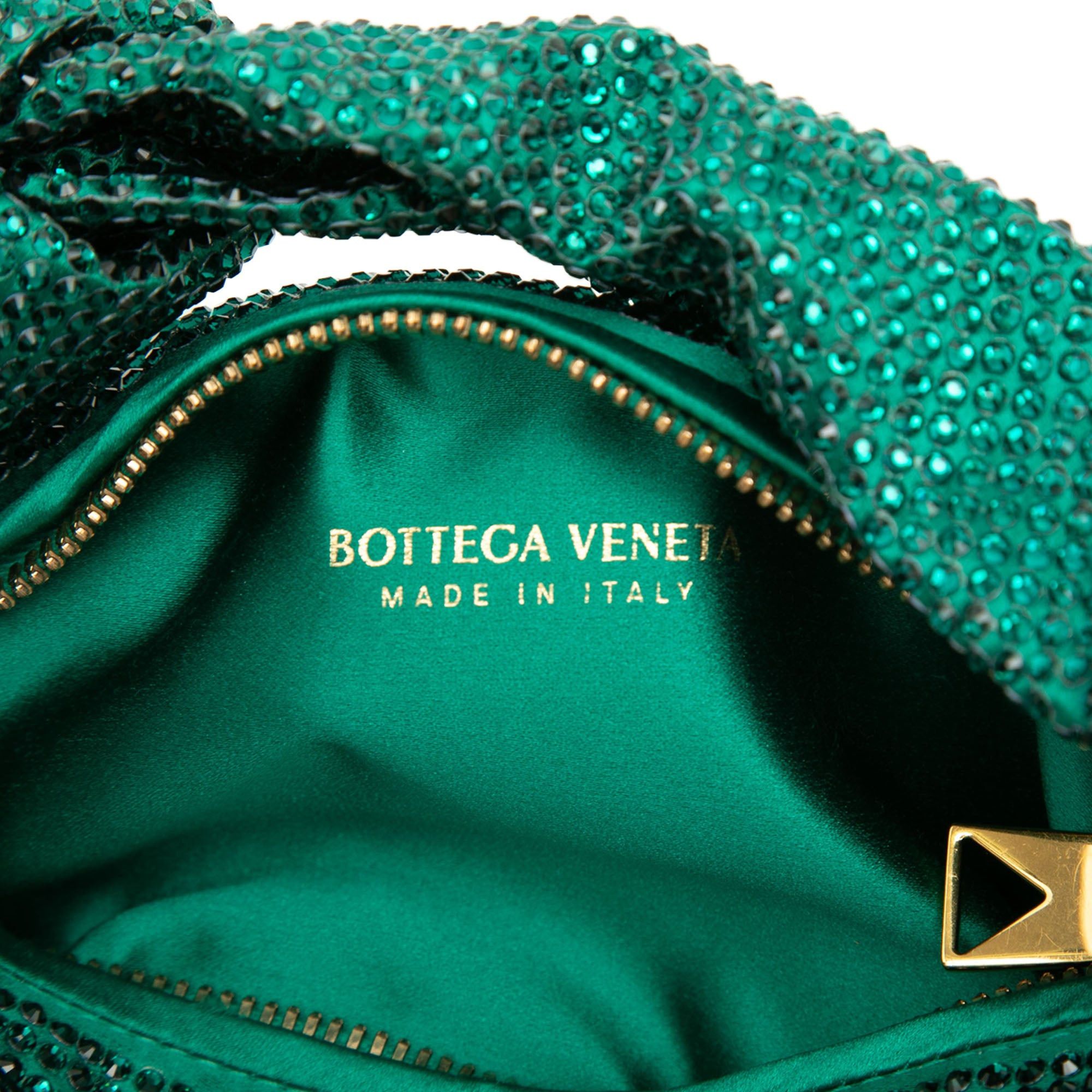 Bottega Veneta Crystal Embellished Satin Jodie Size ONE SIZE - 5 Thumbnail