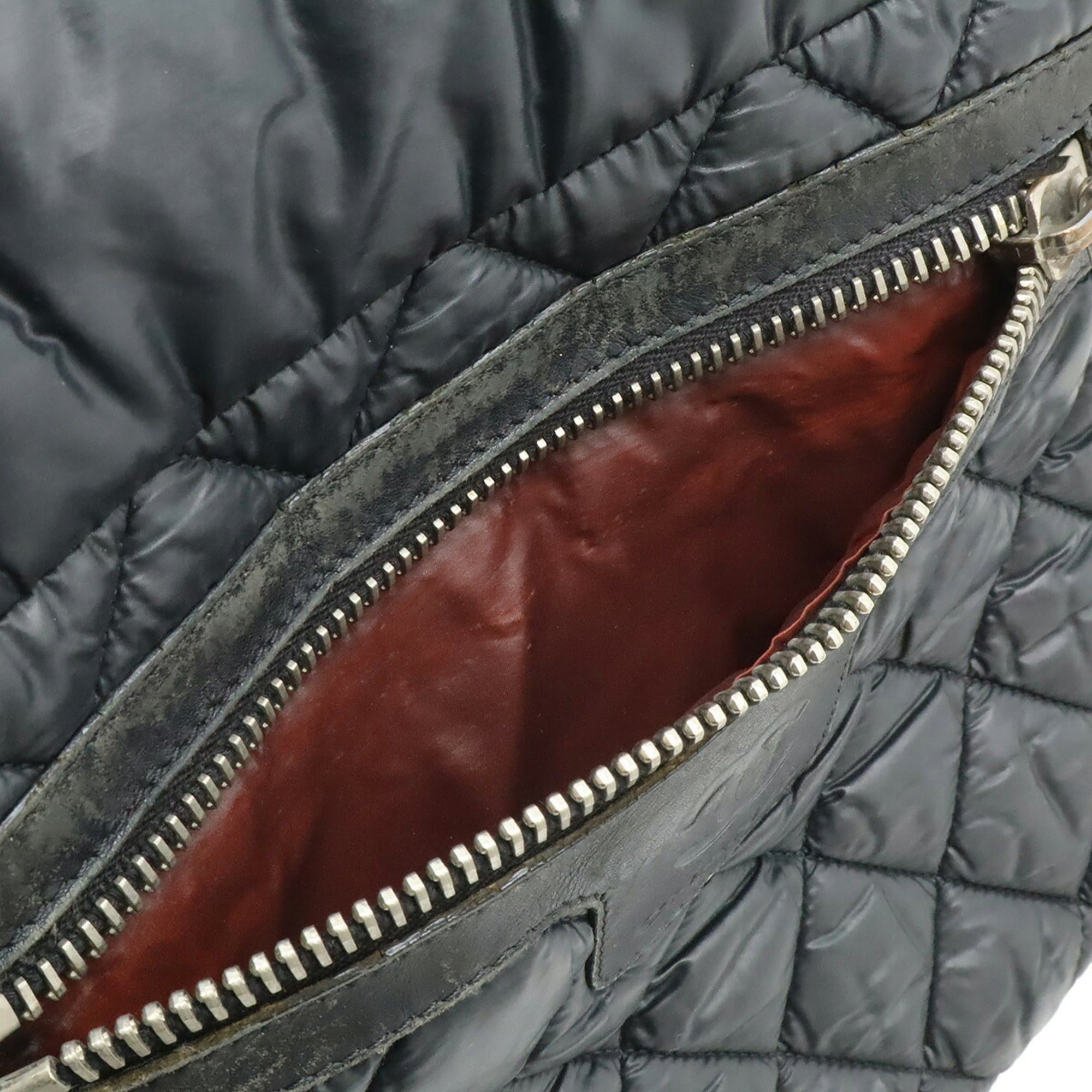Chanel CHANEL Coco Cocoon Matelassé Small Shoulder Bag, Nylon and Leather, Black, A48616 Size ONE SIZE - 9 Thumbnail