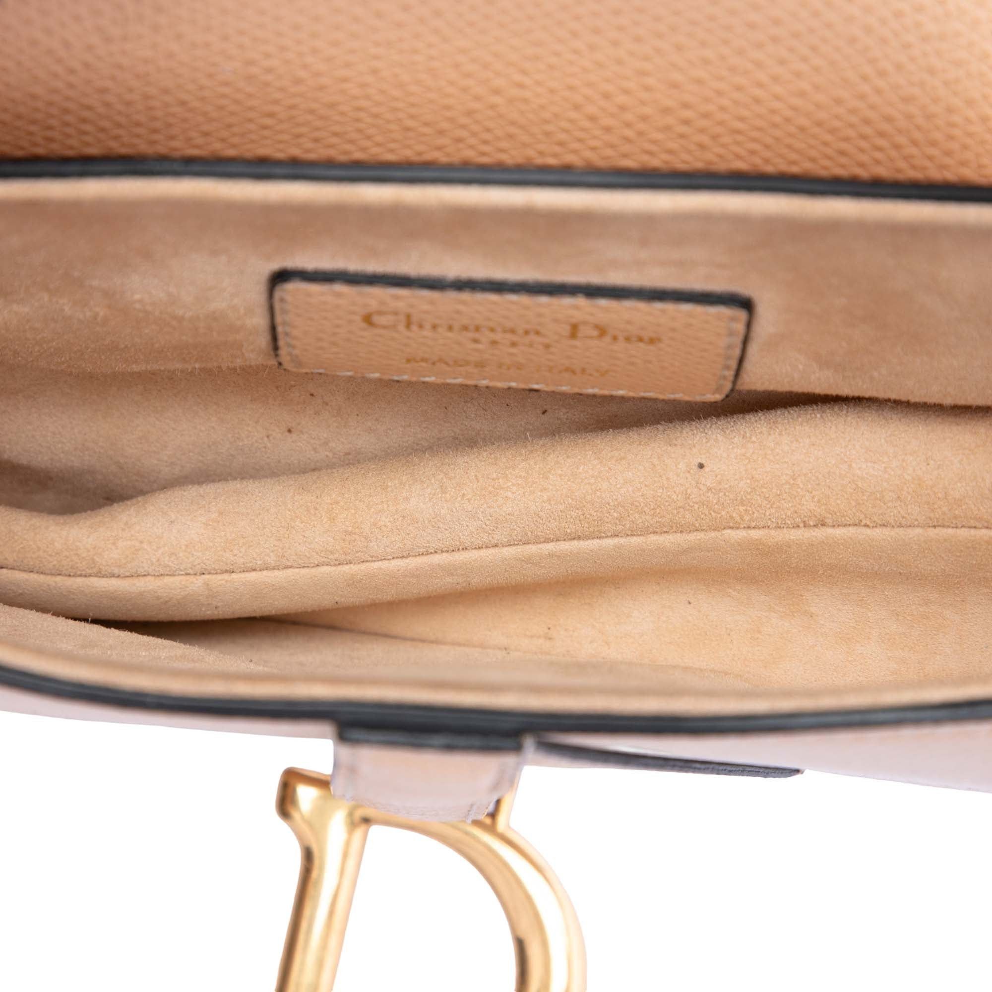Dior Grained Calfskin Saddle Bag Size ONE SIZE - 4 Thumbnail