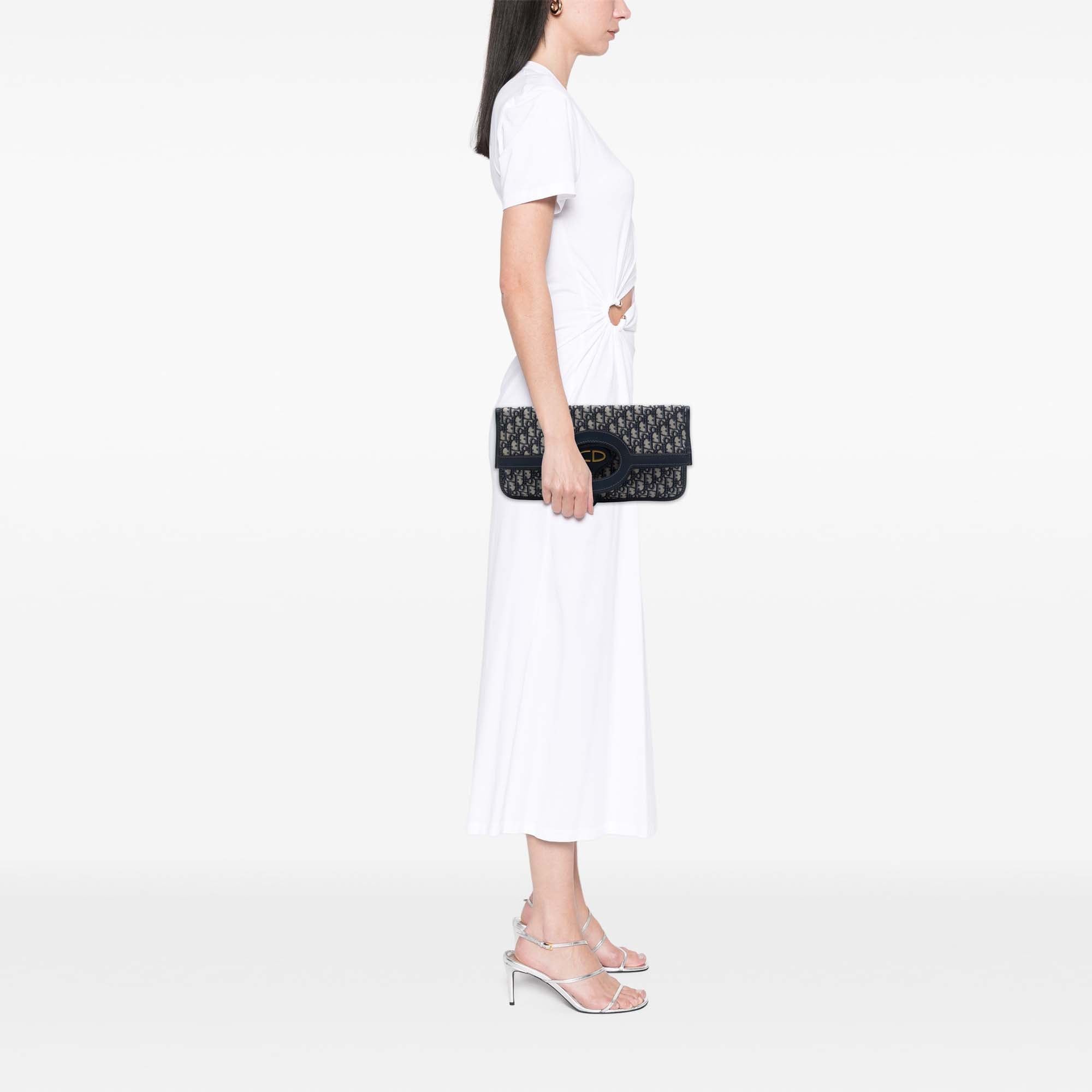 Dior Oblique Canvas Fold Over Clutch Size ONE SIZE - 7 Thumbnail
