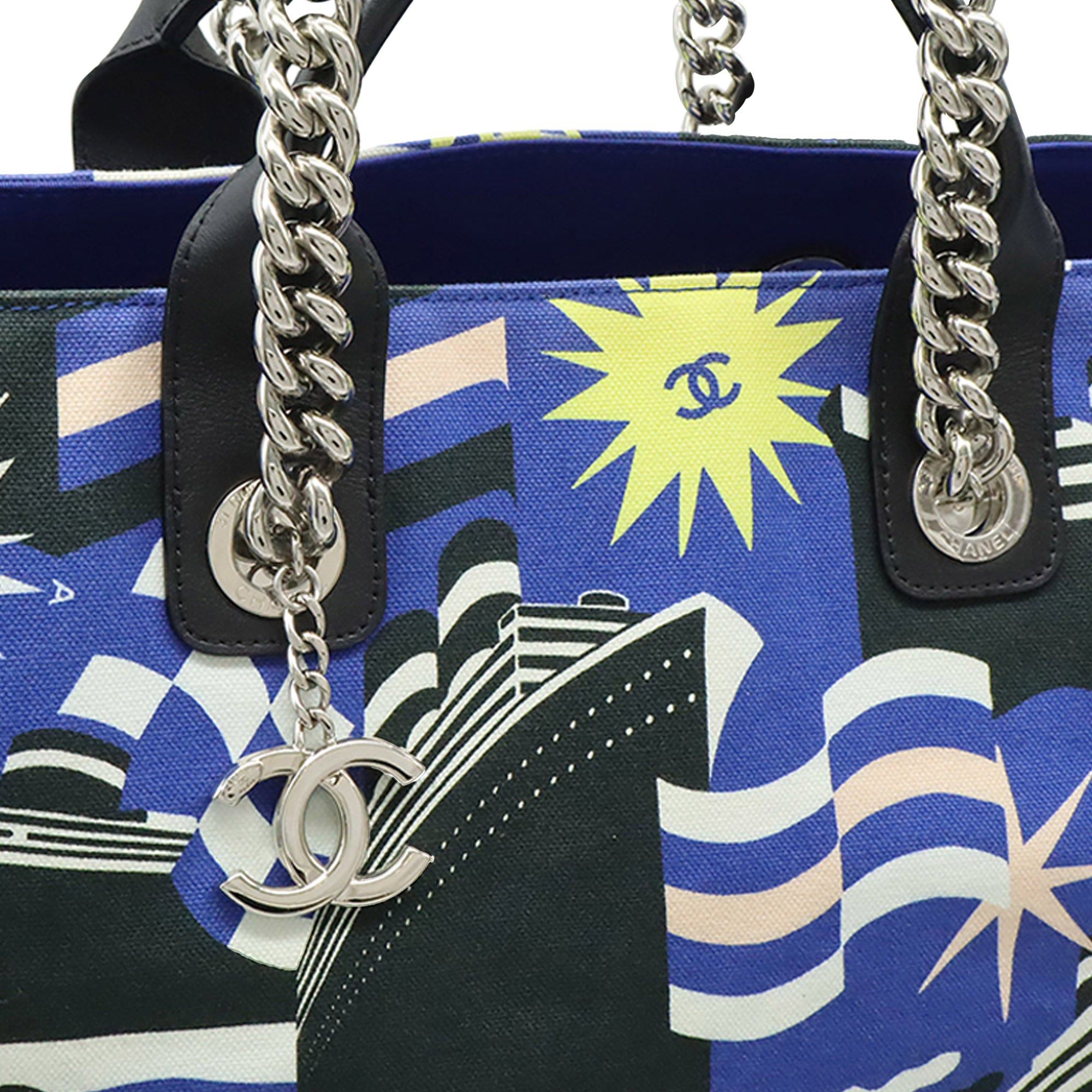 Chanel Canvas La Pausa Bay Shopping Tote Size ONE SIZE - 6 Thumbnail