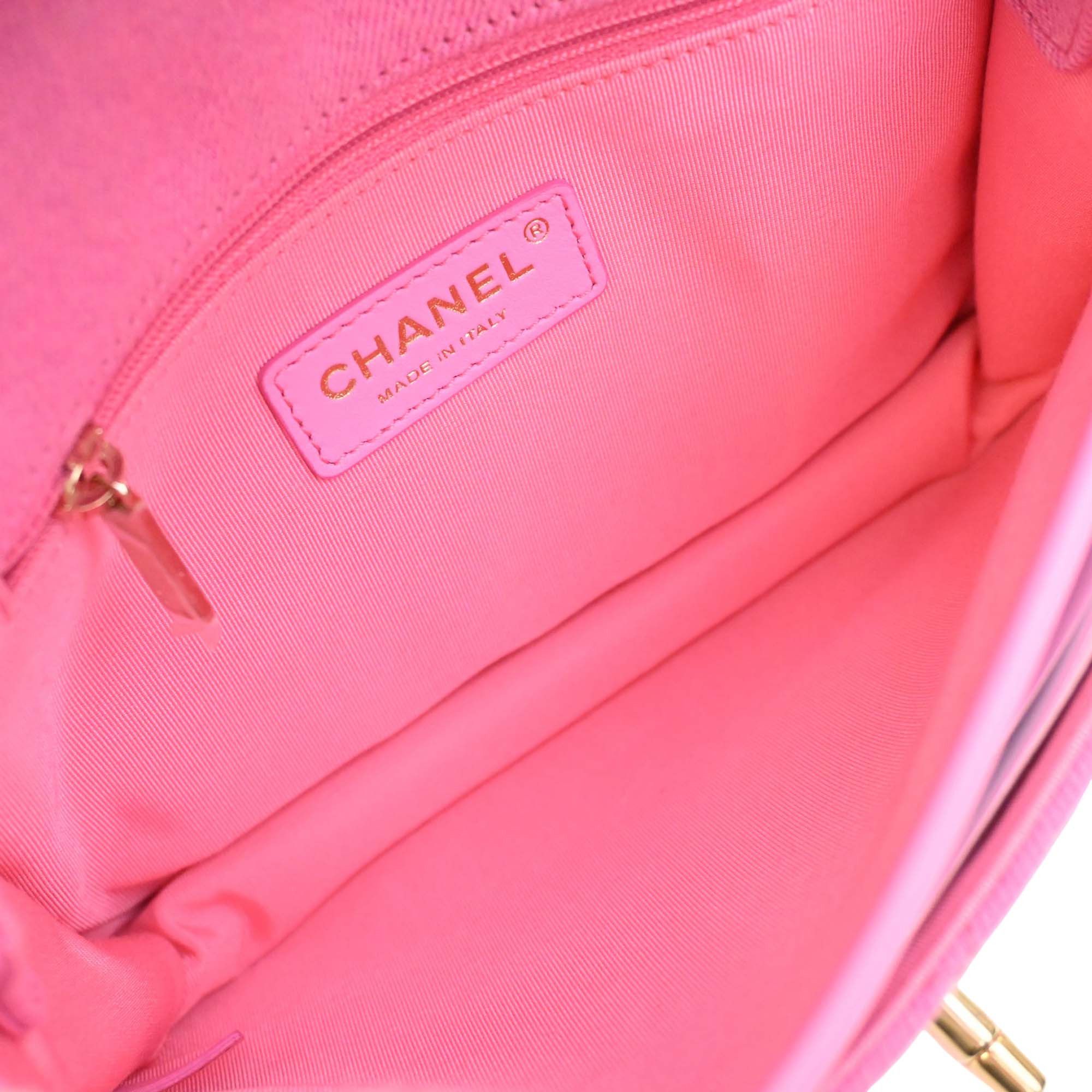 Chanel CC Quilted Denim Messenger Flap Size ONE SIZE - 4 Thumbnail