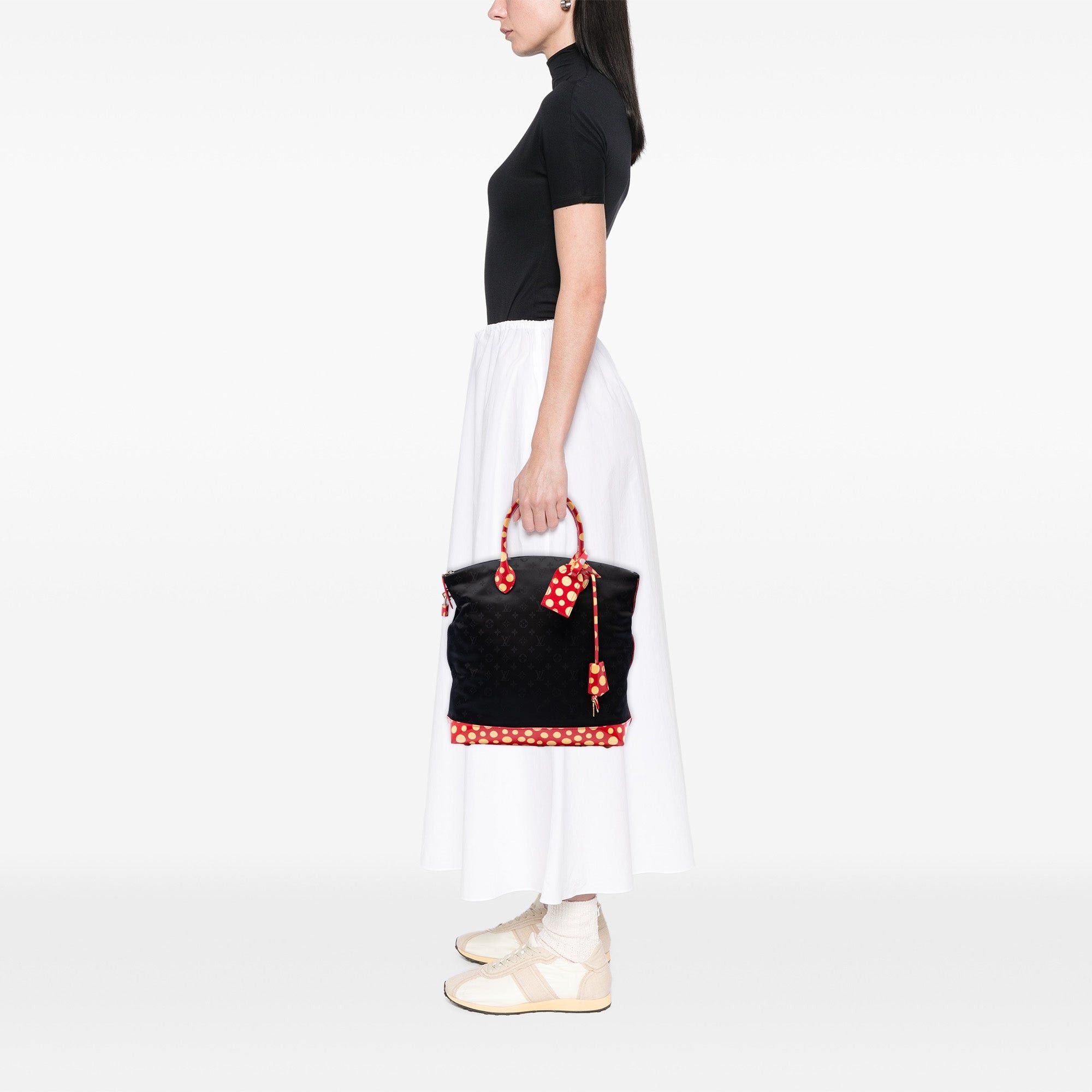 Louis Vuitton Yayoi Kusama Monogram Lockit Vertical Dots Infinity MM Size ONE SIZE - 6 Thumbnail