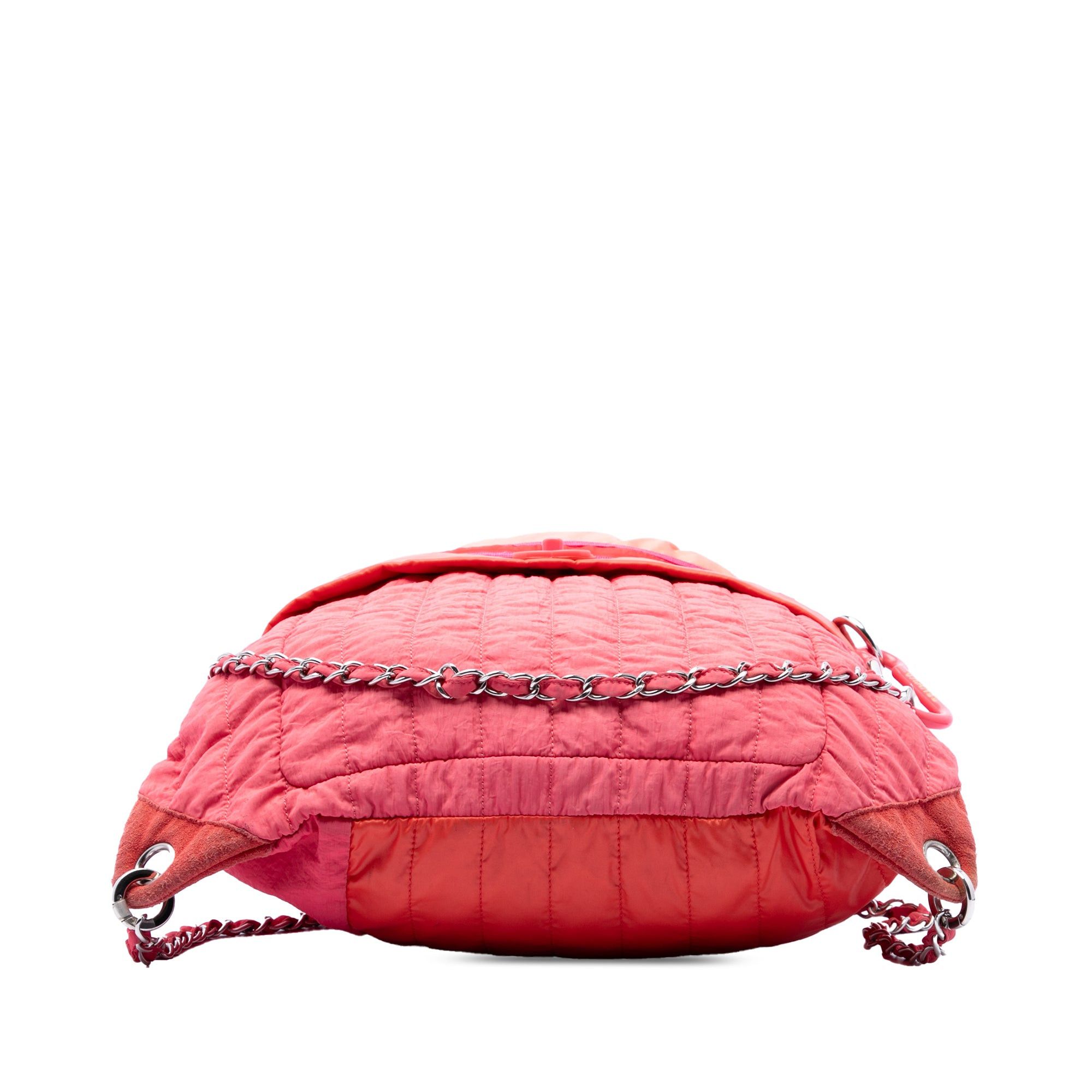 Chanel CC Multicolor Vertical Quilted Nylon Coco Neige Convertible Backpack Size ONE SIZE - 3 Thumbnail