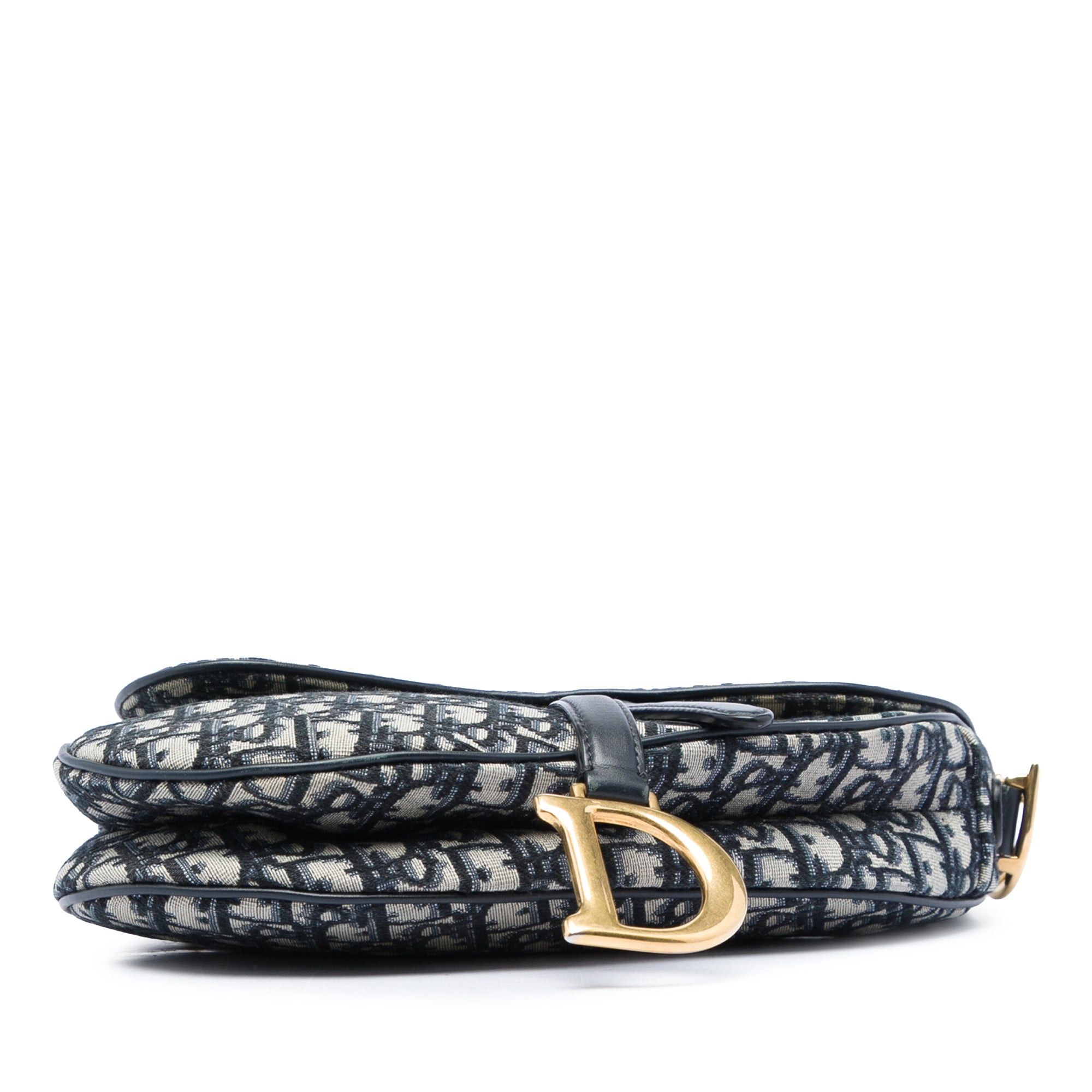 Dior Oblique Canvas Saddle Bag Size ONE SIZE - 3 Thumbnail