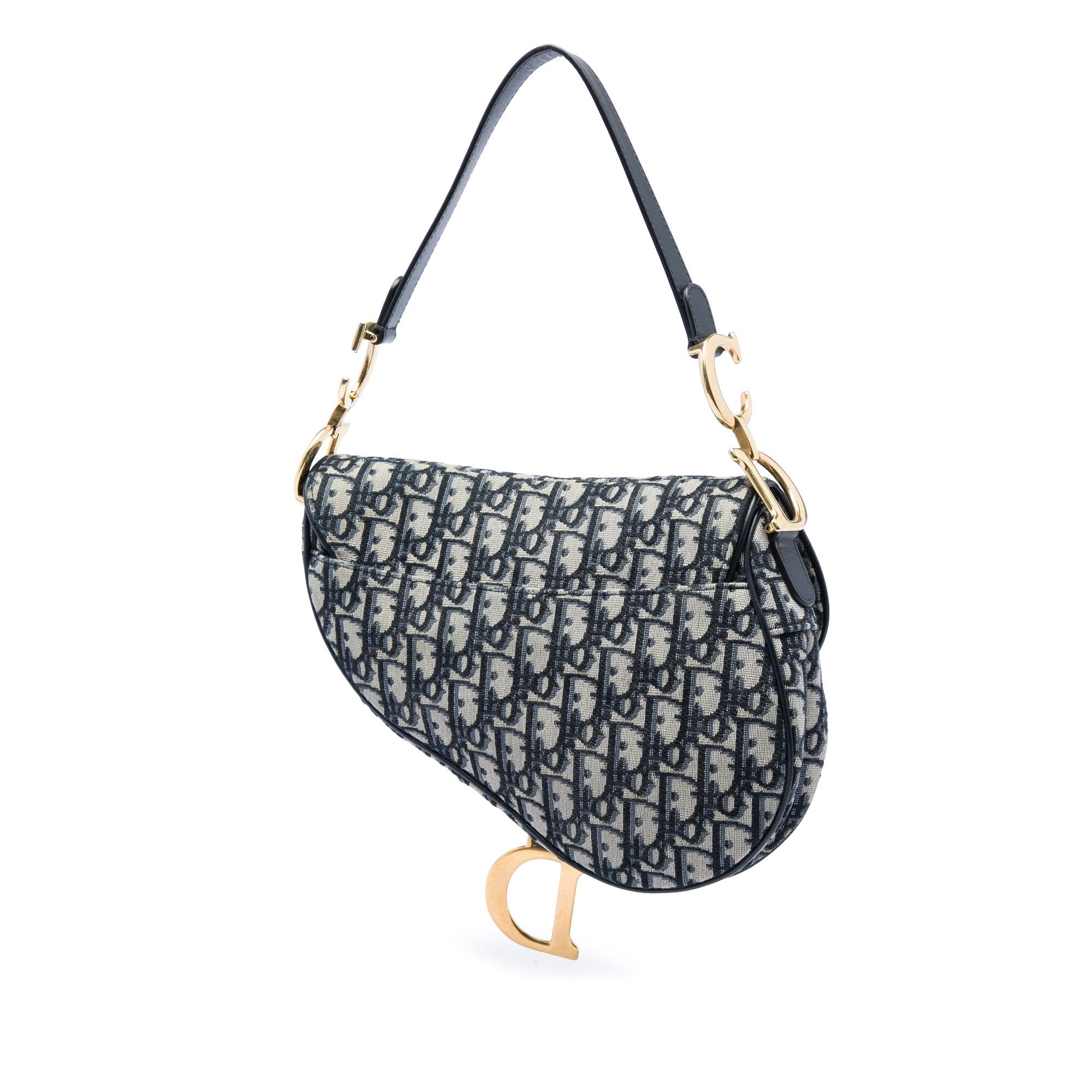 Dior Oblique Canvas Saddle Bag Size ONE SIZE - 2 Thumbnail