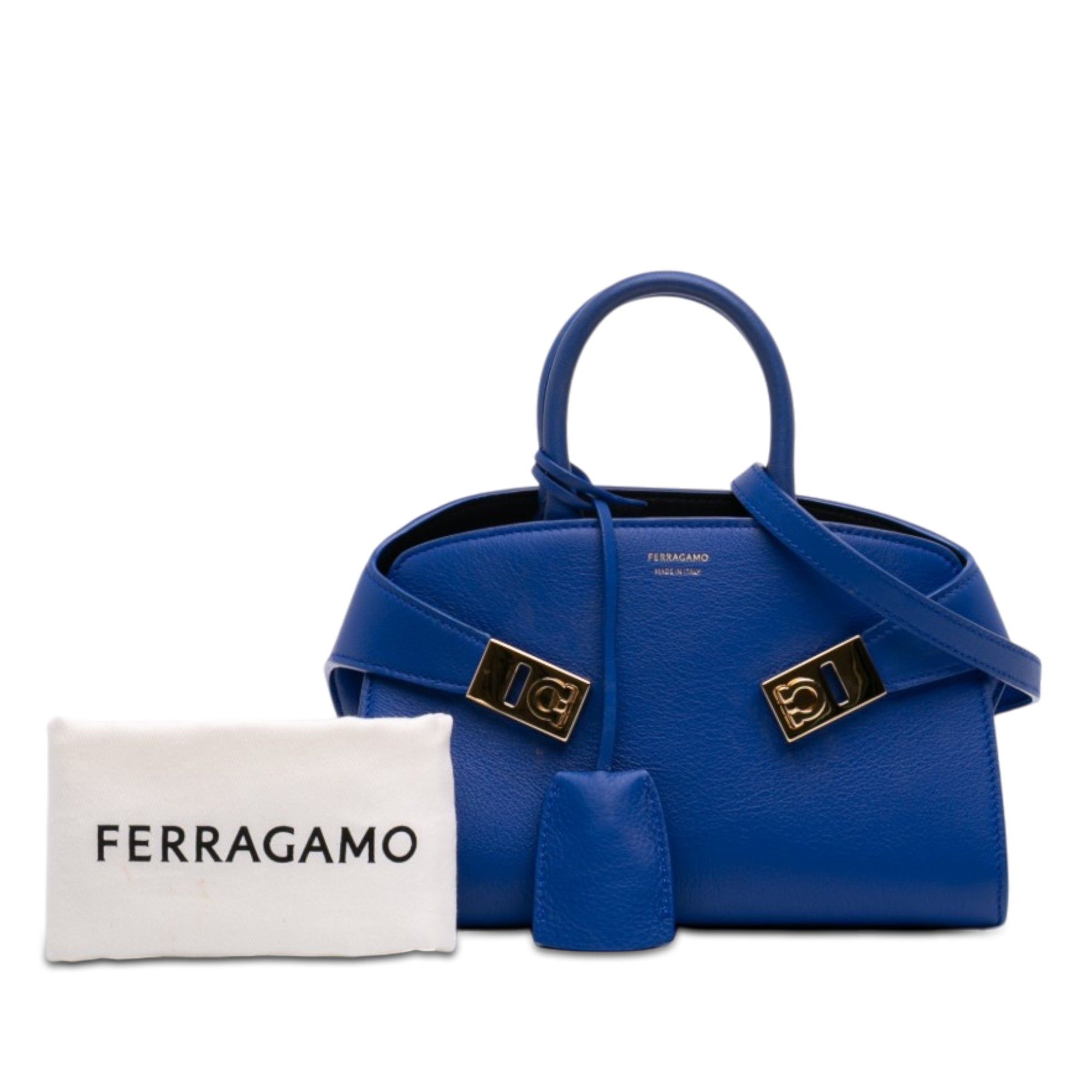 Salvatore Ferragamo Calfskin Hug Handbag XS Size ONE SIZE - 7 Thumbnail