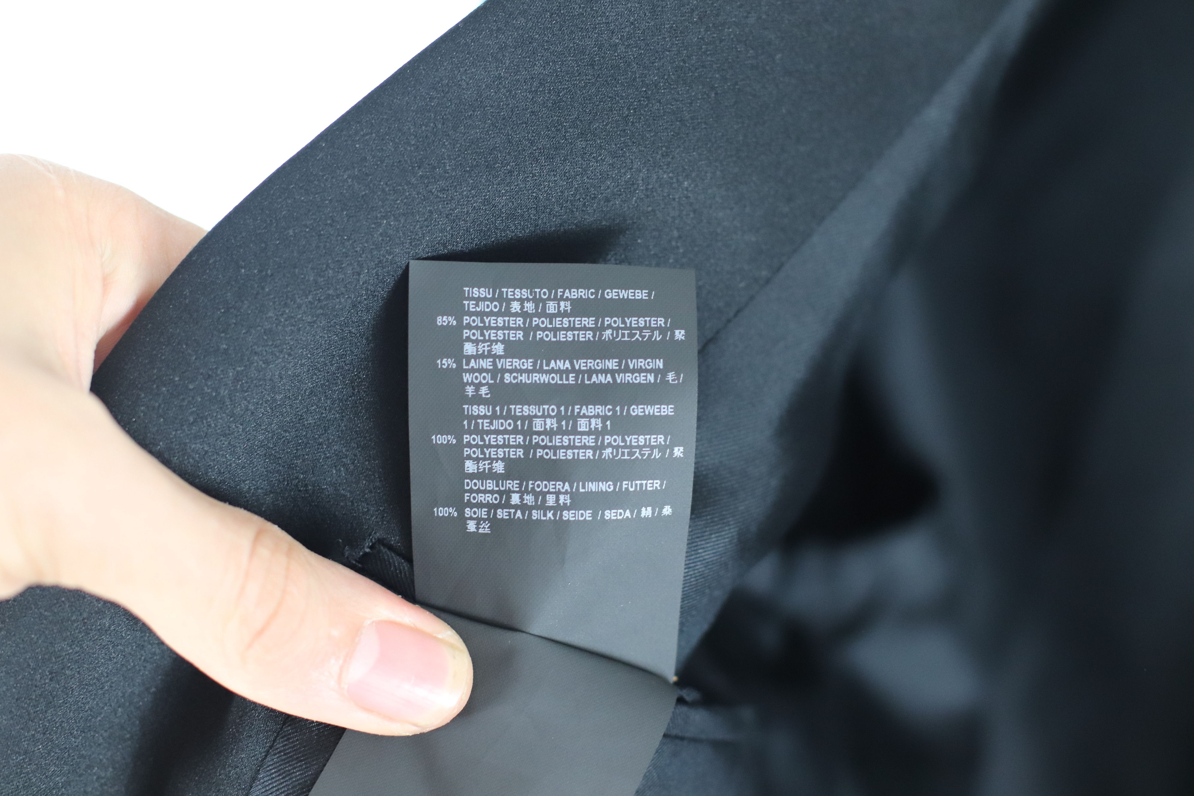 Saint Laurent Paris FW15 Striped Blazer Size 54R - 7 Thumbnail
