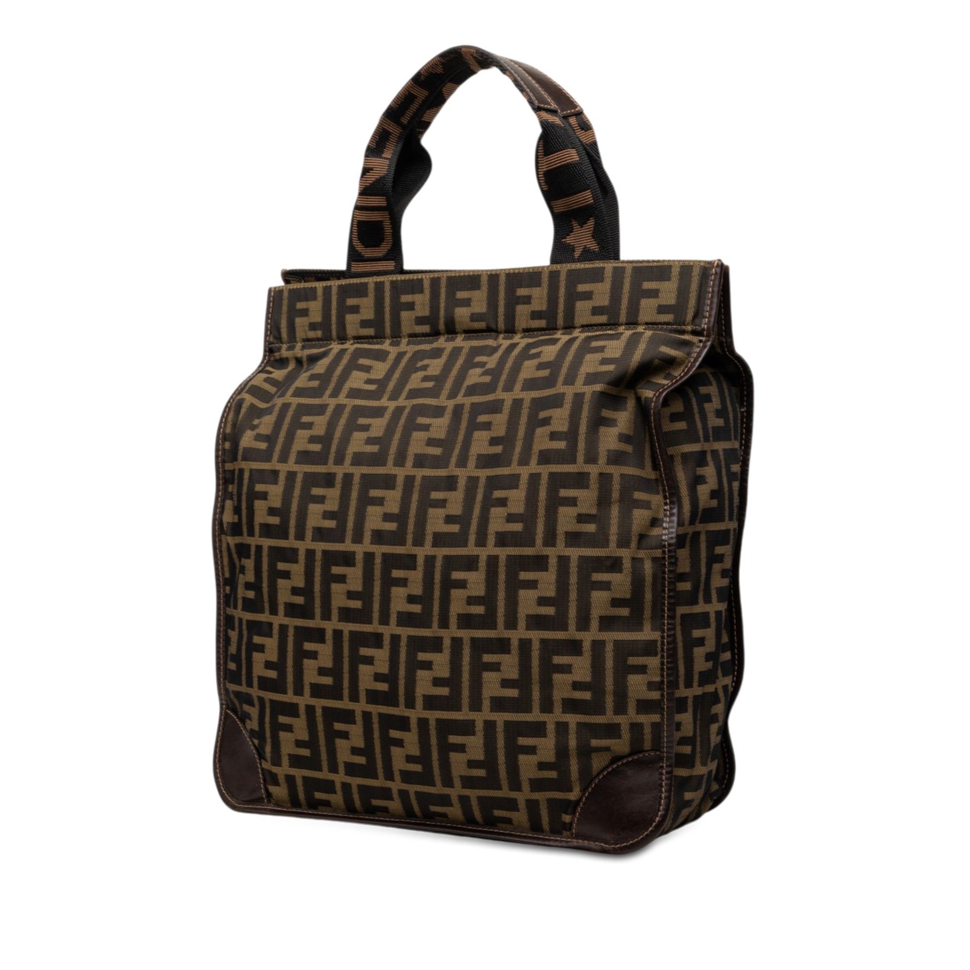 Fendi Zucca Canvas Shopping Tote Size ONE SIZE - 2 Thumbnail