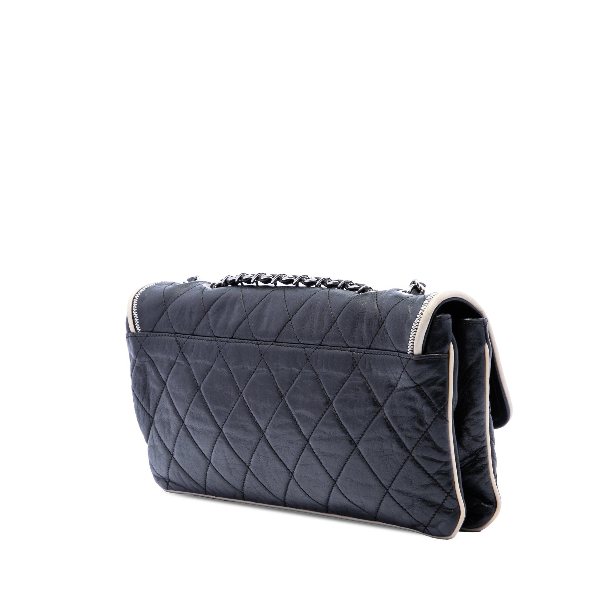 Chanel Quilted Lambskin East West Mademoiselle Flap Size ONE SIZE - 2 Thumbnail