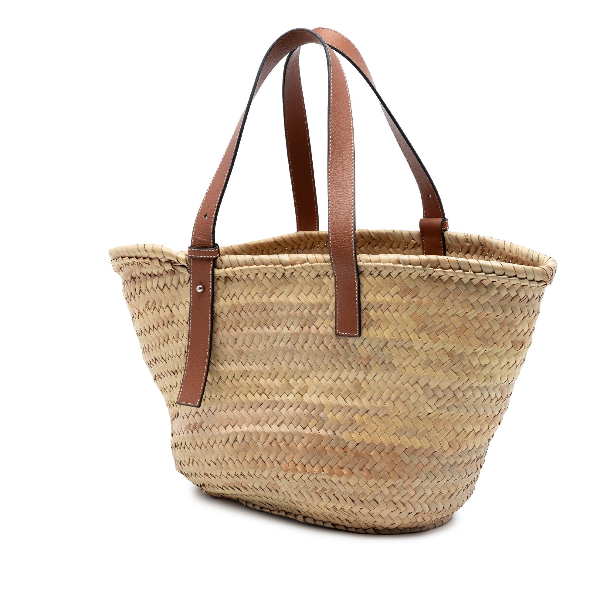 Loewe Raffia Anagram Basket Tote Size ONE SIZE - 2 Thumbnail