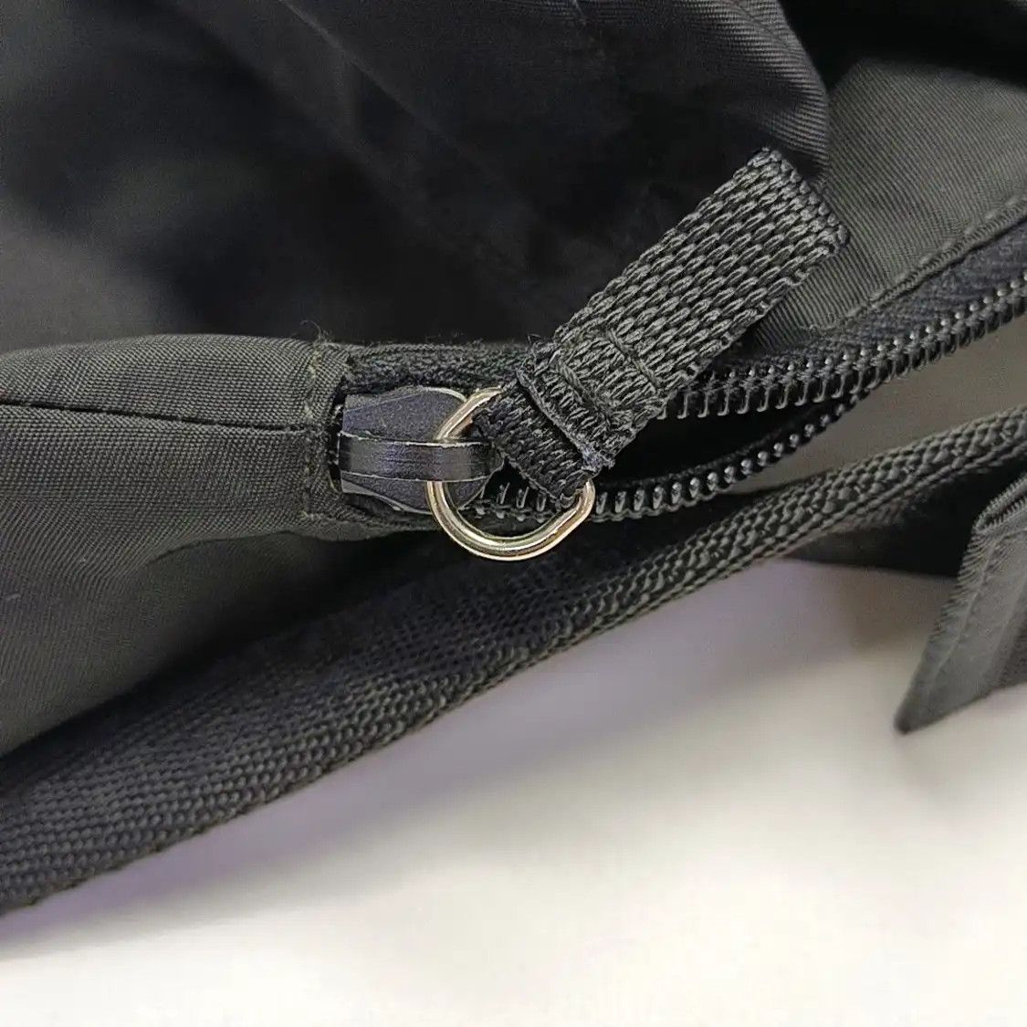 Prada PRADA black nylon logo crossbody bag belt bag/ chest silver hardware Size ONE SIZE - 12 Thumbnail