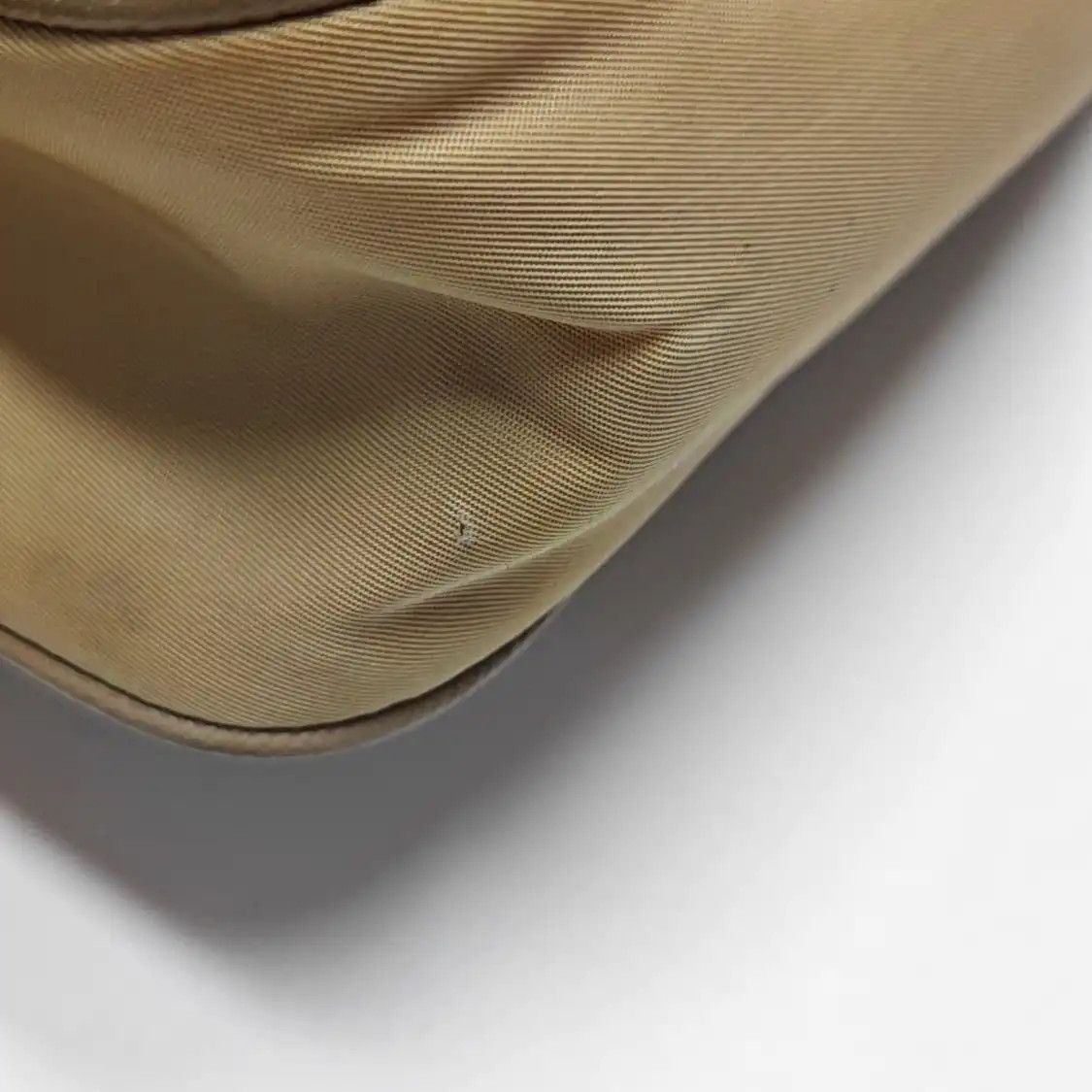Prada PRADA Re-Edition 2005 khaki nylon logo shoulder bag crossbody bag silver hardwar Size ONE SIZE - 13 Thumbnail