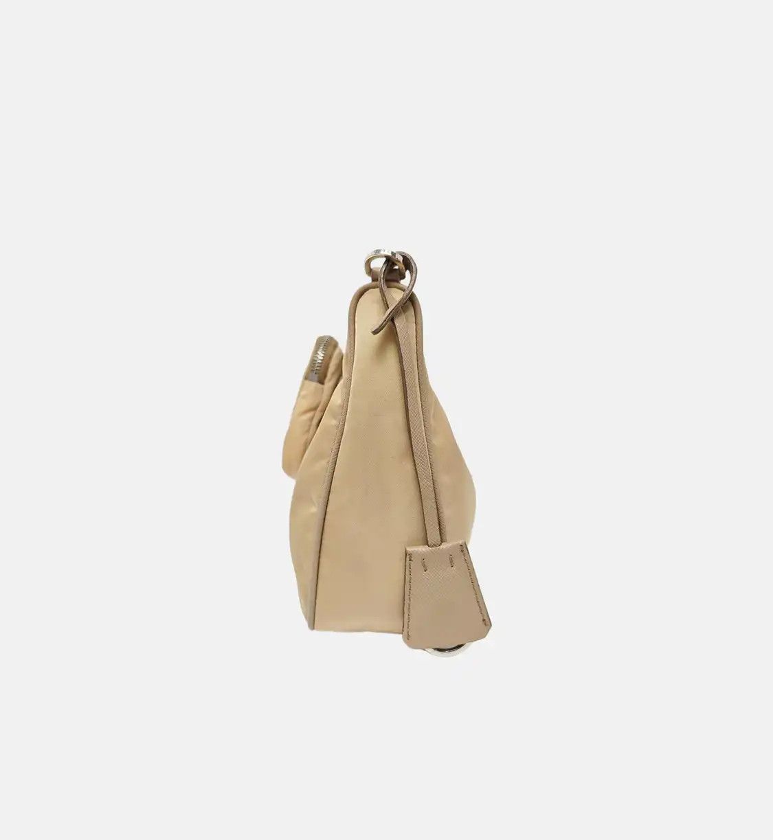 Prada PRADA Re-Edition 2005 khaki nylon logo shoulder bag crossbody bag silver hardwar Size ONE SIZE - 3 Thumbnail