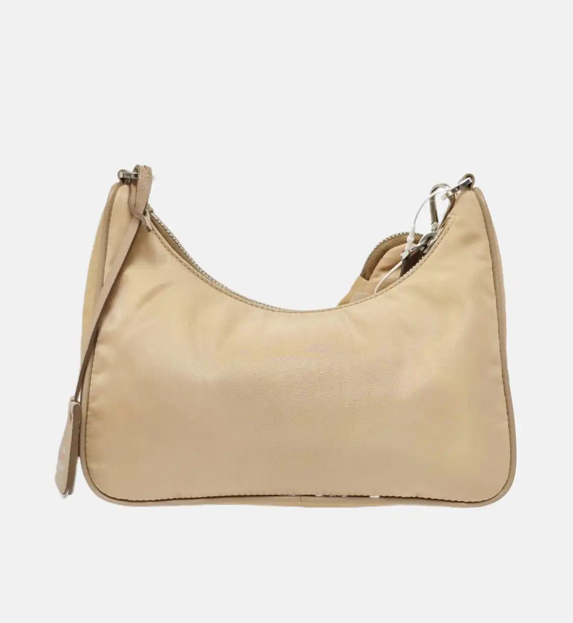 Prada PRADA Re-Edition 2005 khaki nylon logo shoulder bag crossbody bag silver hardwar Size ONE SIZE - 5 Thumbnail