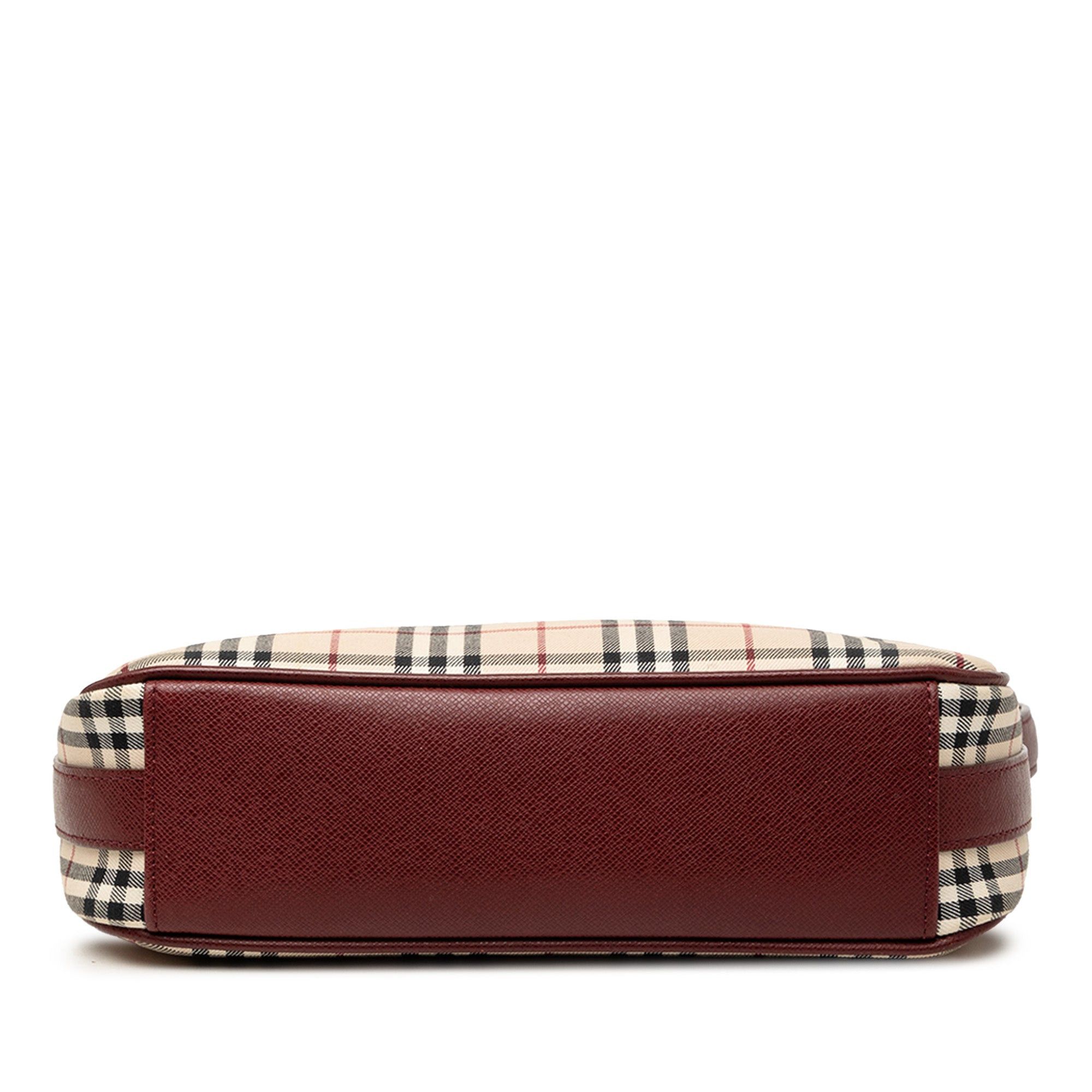 Burberry House Check Canvas Shoulder Bag Size ONE SIZE - 3 Thumbnail