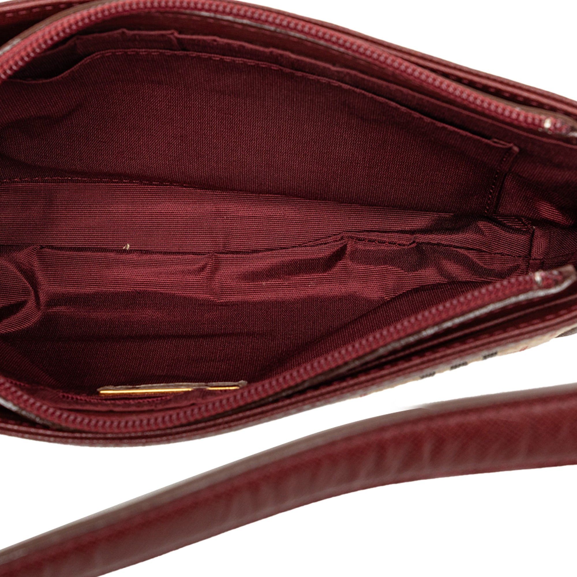 Burberry House Check Canvas Shoulder Bag Size ONE SIZE - 4 Thumbnail