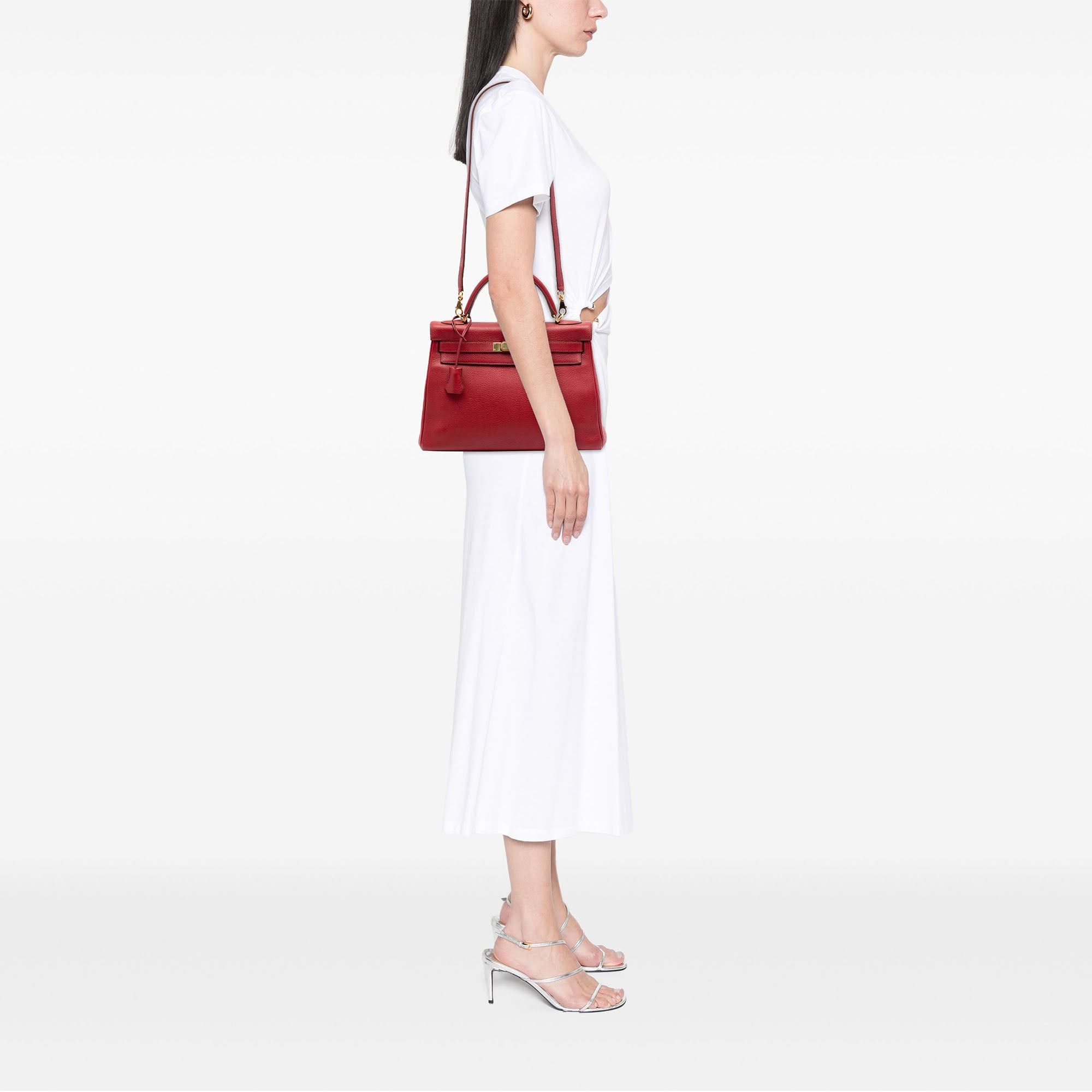 Hermes Clemence Kelly II Retourne 32 Size ONE SIZE - 6 Thumbnail