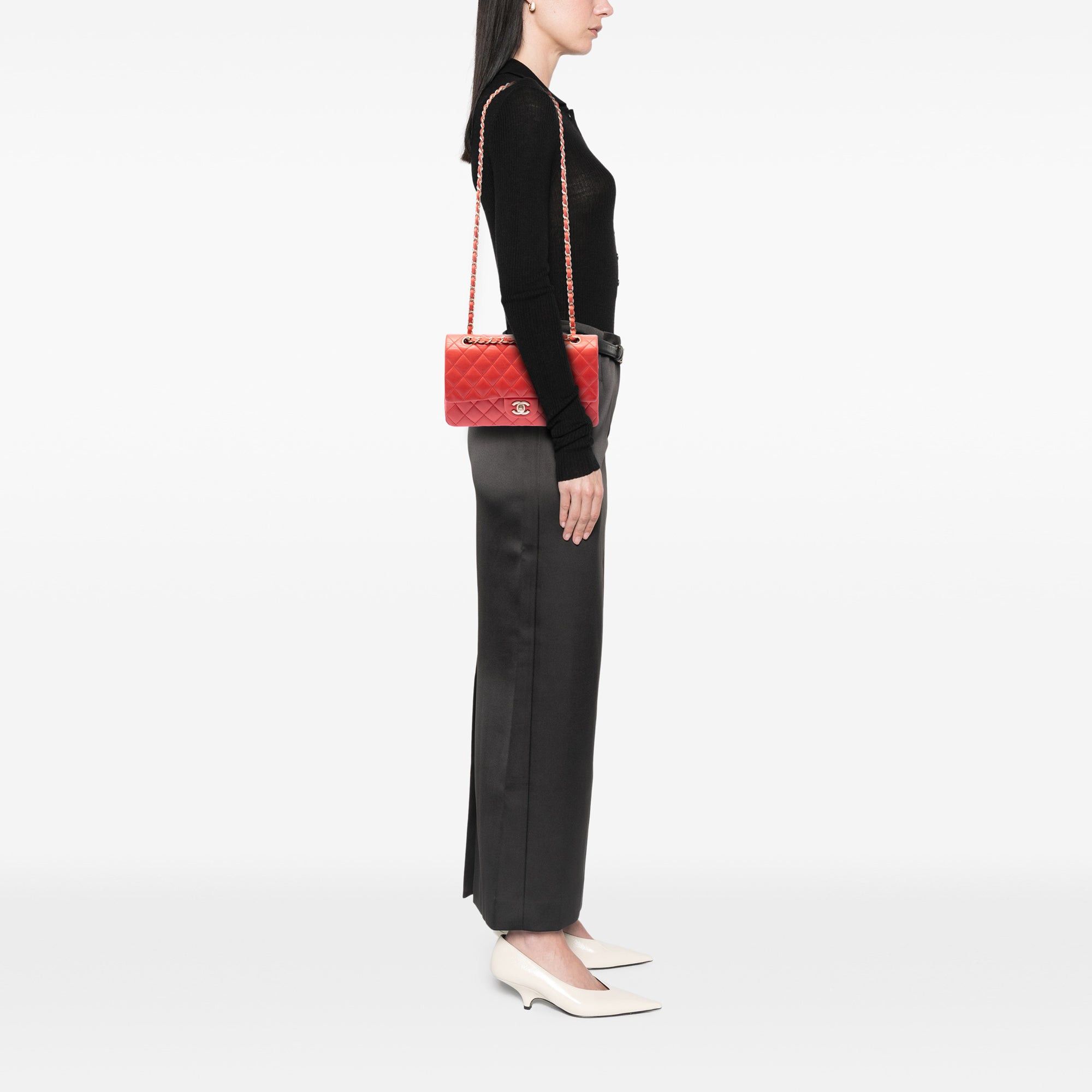 Chanel Classic Lambskin Double Flap Size ONE SIZE - 6 Thumbnail