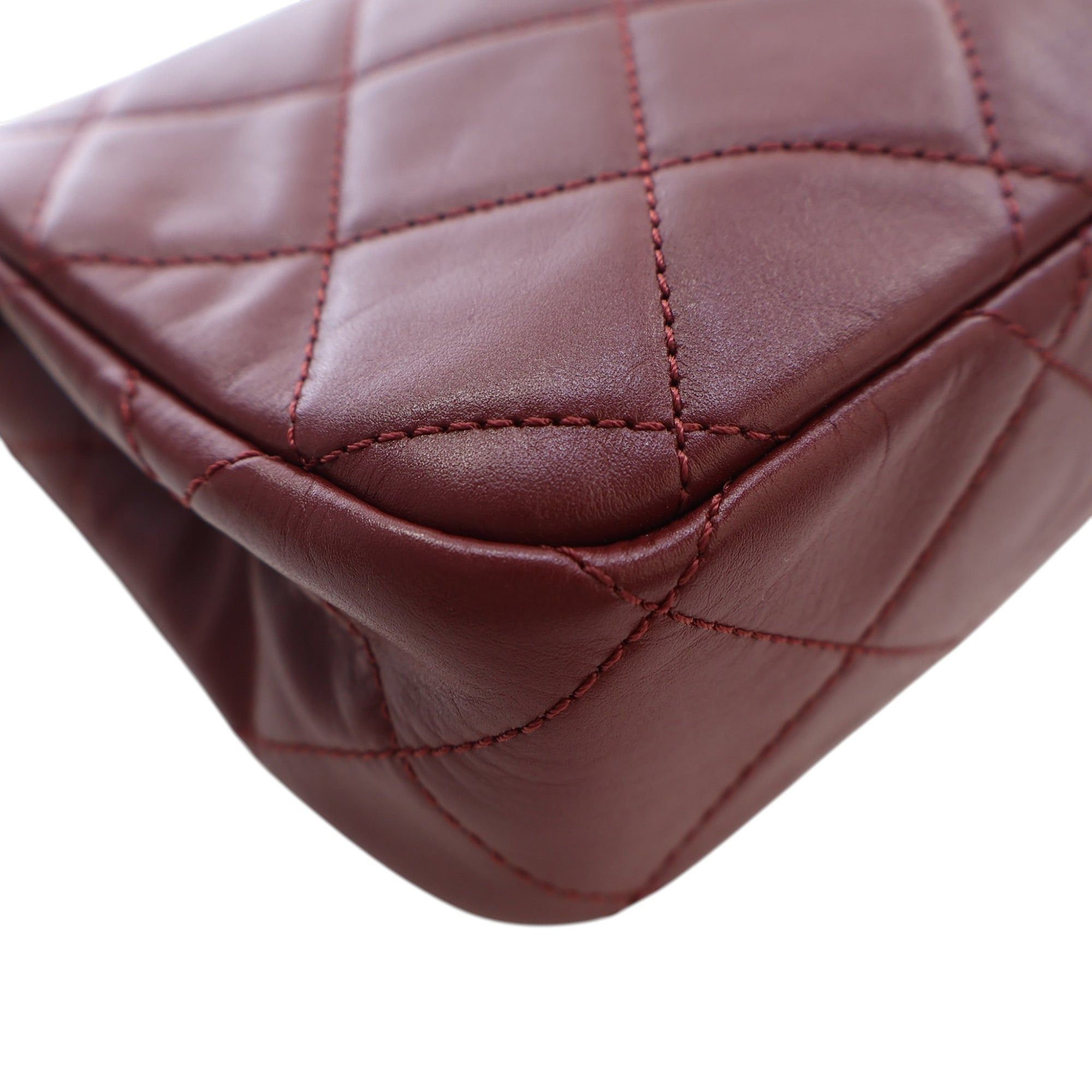 Chanel Quilted Calfskin Crystal Pearls Chain Flap Size ONE SIZE - 10 Thumbnail