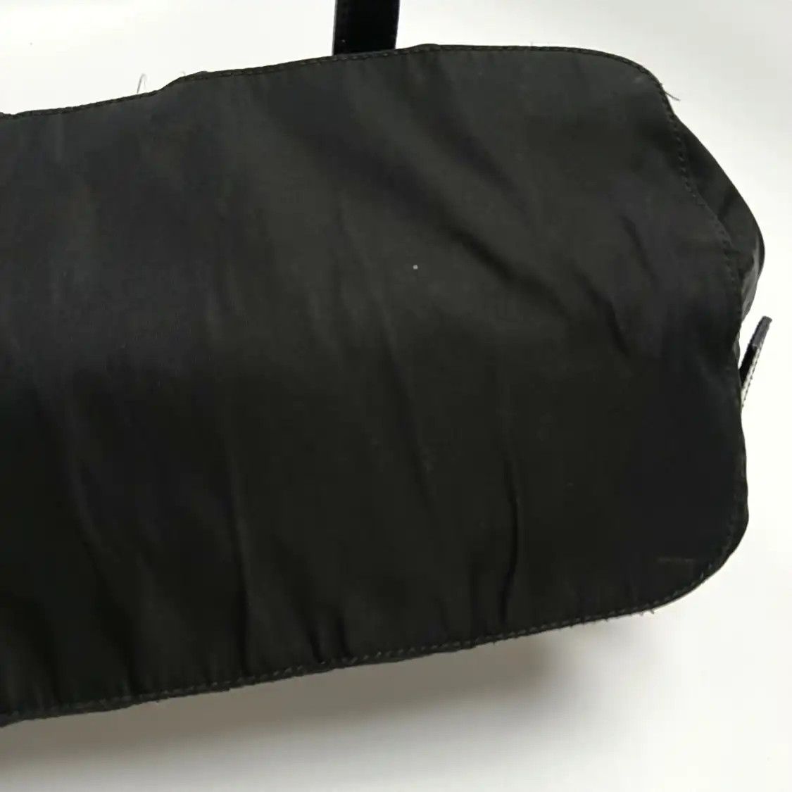 Prada PRADA Re-Nylon Medium black nylon logo backpack silver hardware Size ONE SIZE - 13 Thumbnail