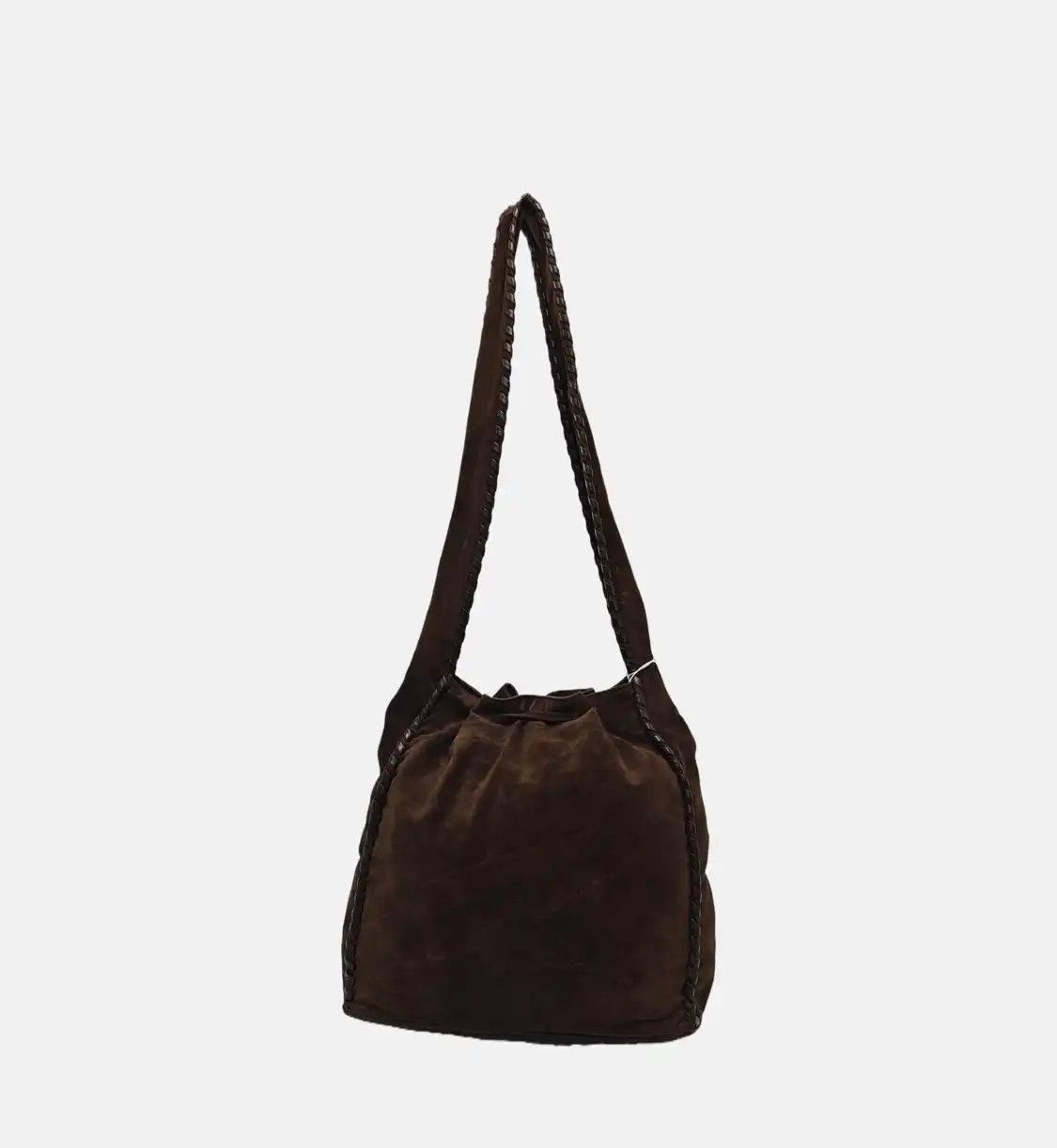 Prada PRADA brown suede shoulder bag gold hardware Size ONE SIZE - 5 Thumbnail