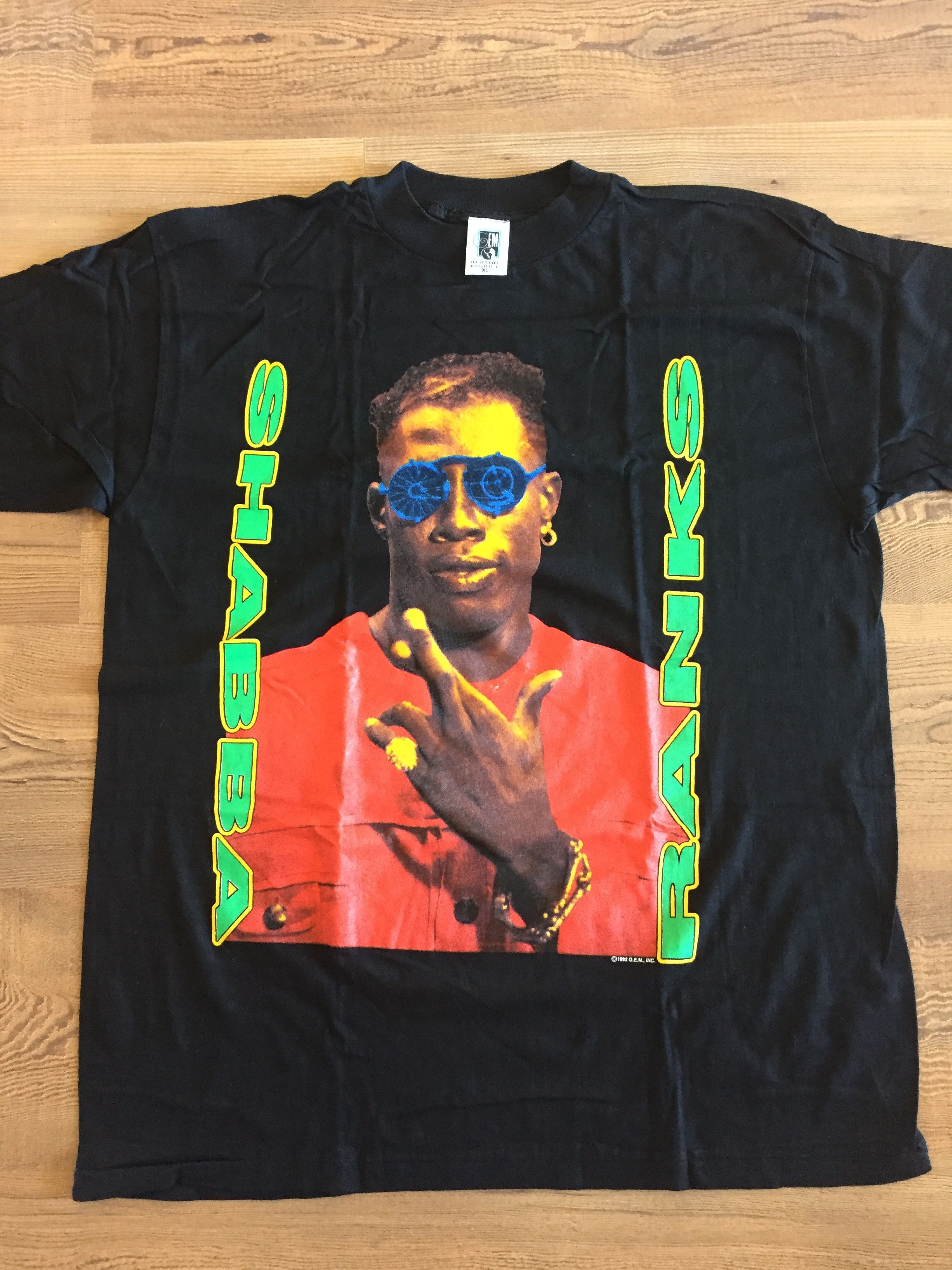 Vintage Vintage 1992 Shabba Ranks Shirt