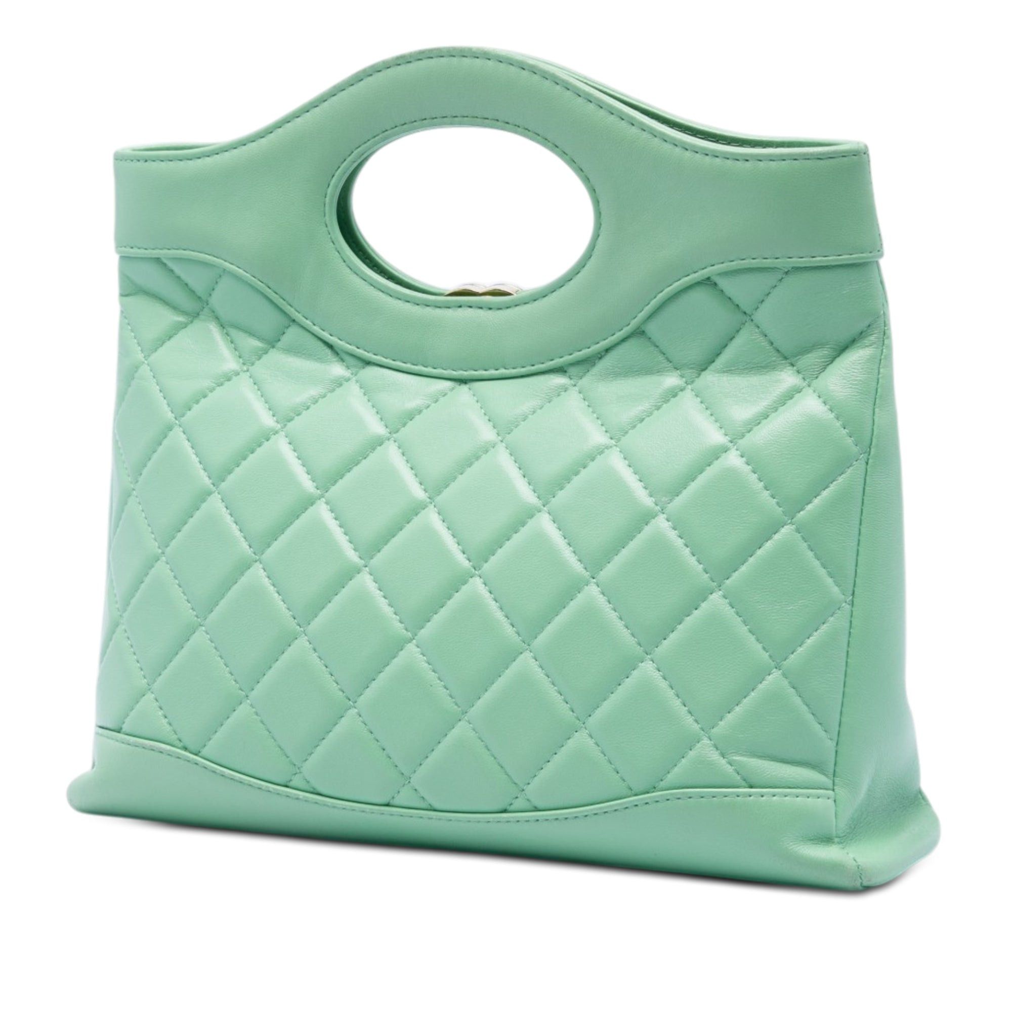 Chanel Quilted Shiny Lambskin 31 Shopping Bag Size ONE SIZE - 2 Thumbnail
