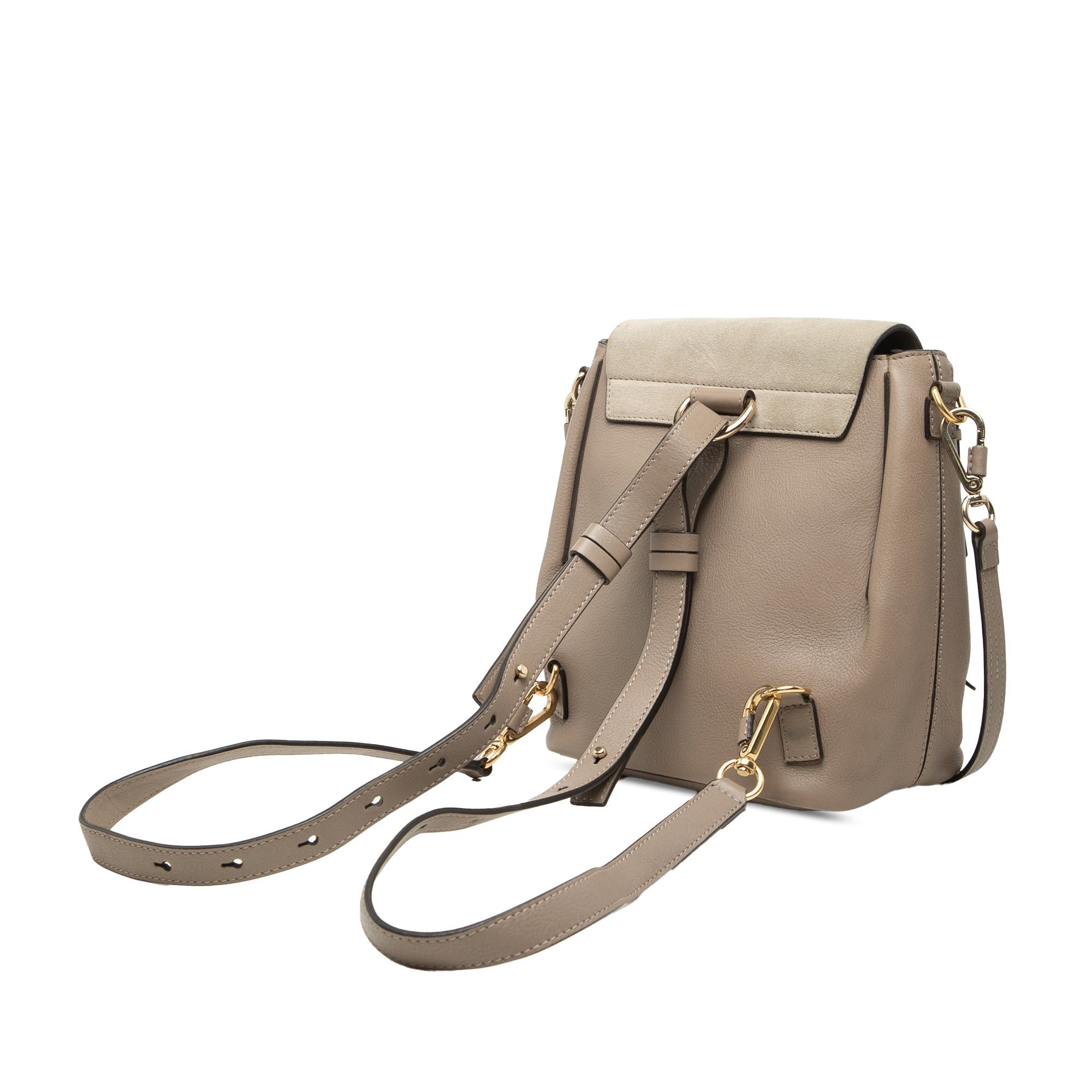 Chloe Calfskin and Suede Faye Backpack Size ONE SIZE - 2 Thumbnail