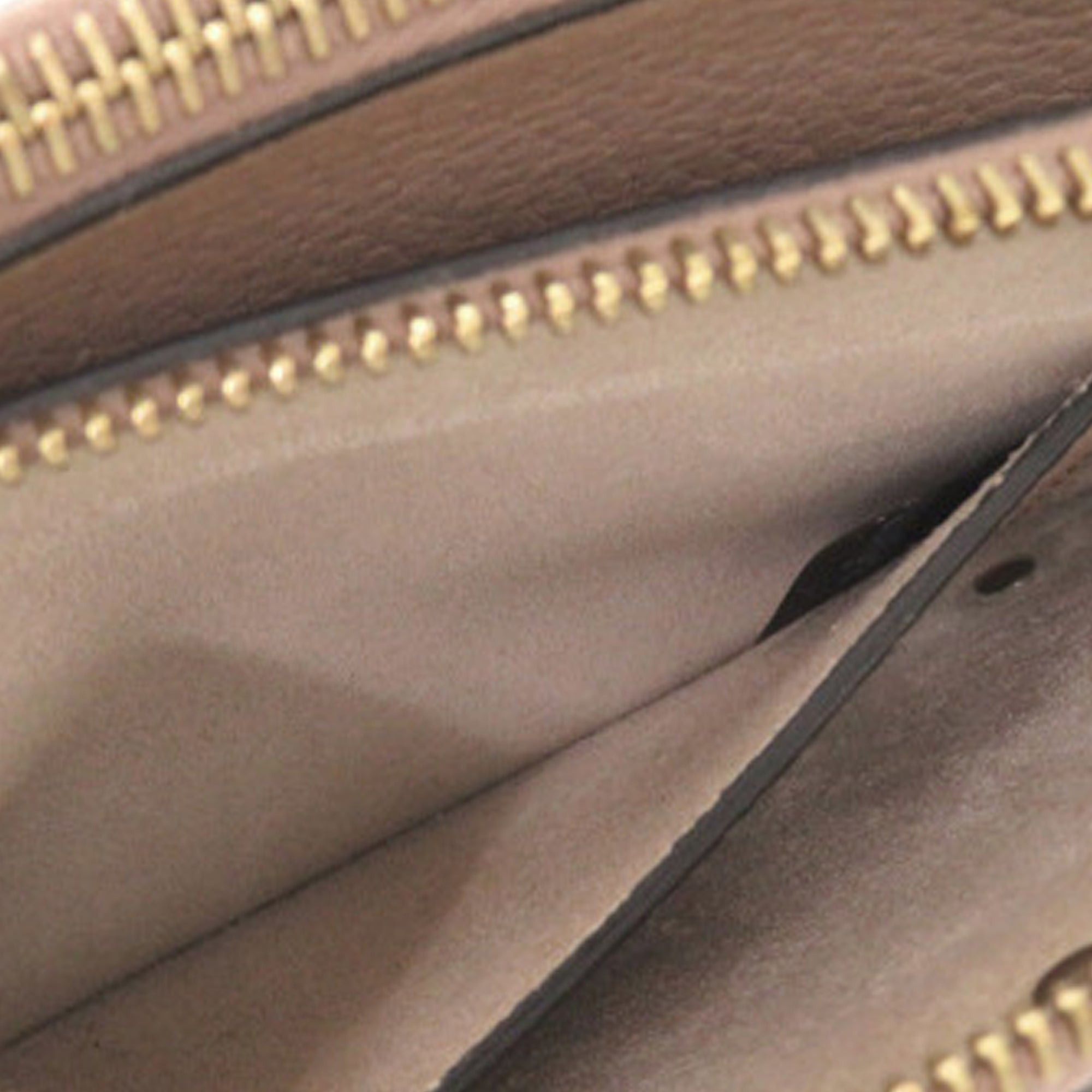 Valentino Pebbled Calfskin Rockstud Double Zip Chain Pouch Size ONE SIZE - 6 Thumbnail